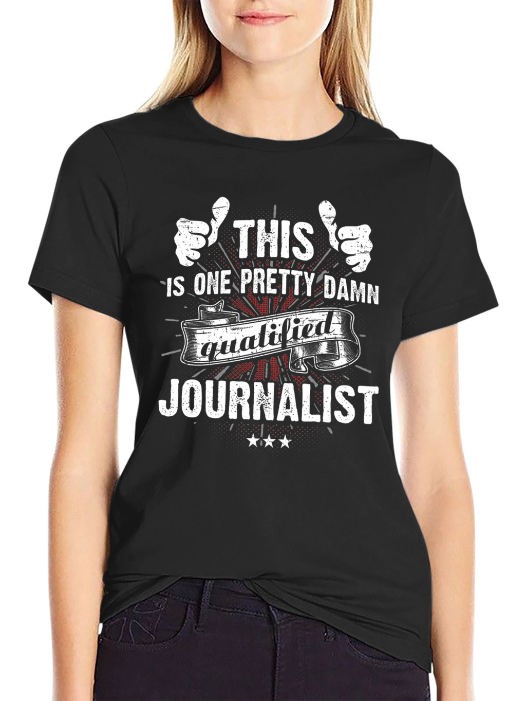 Qualified Journalist Graphic T-Shirt
