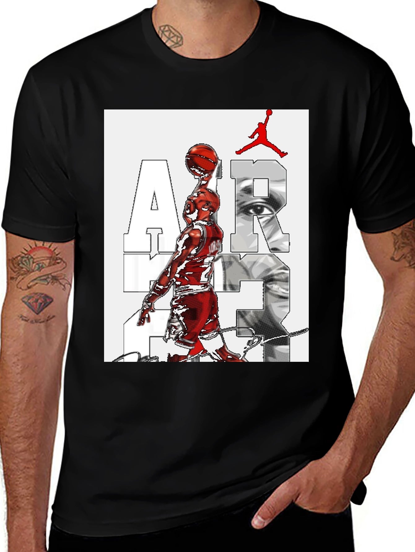 Air Jordan Graphic Black T-Shirt