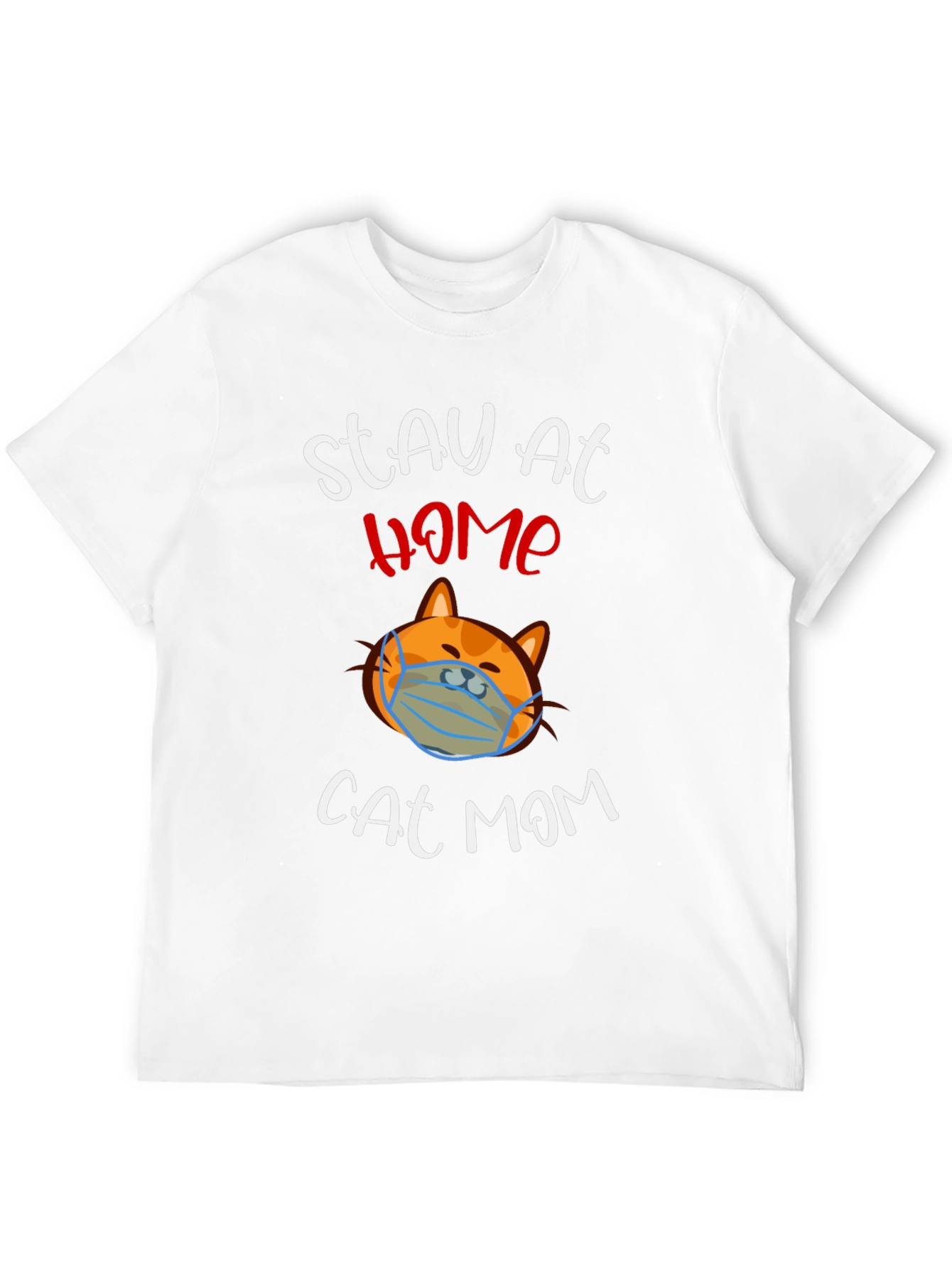 Stay at Home Cat Mom Tee