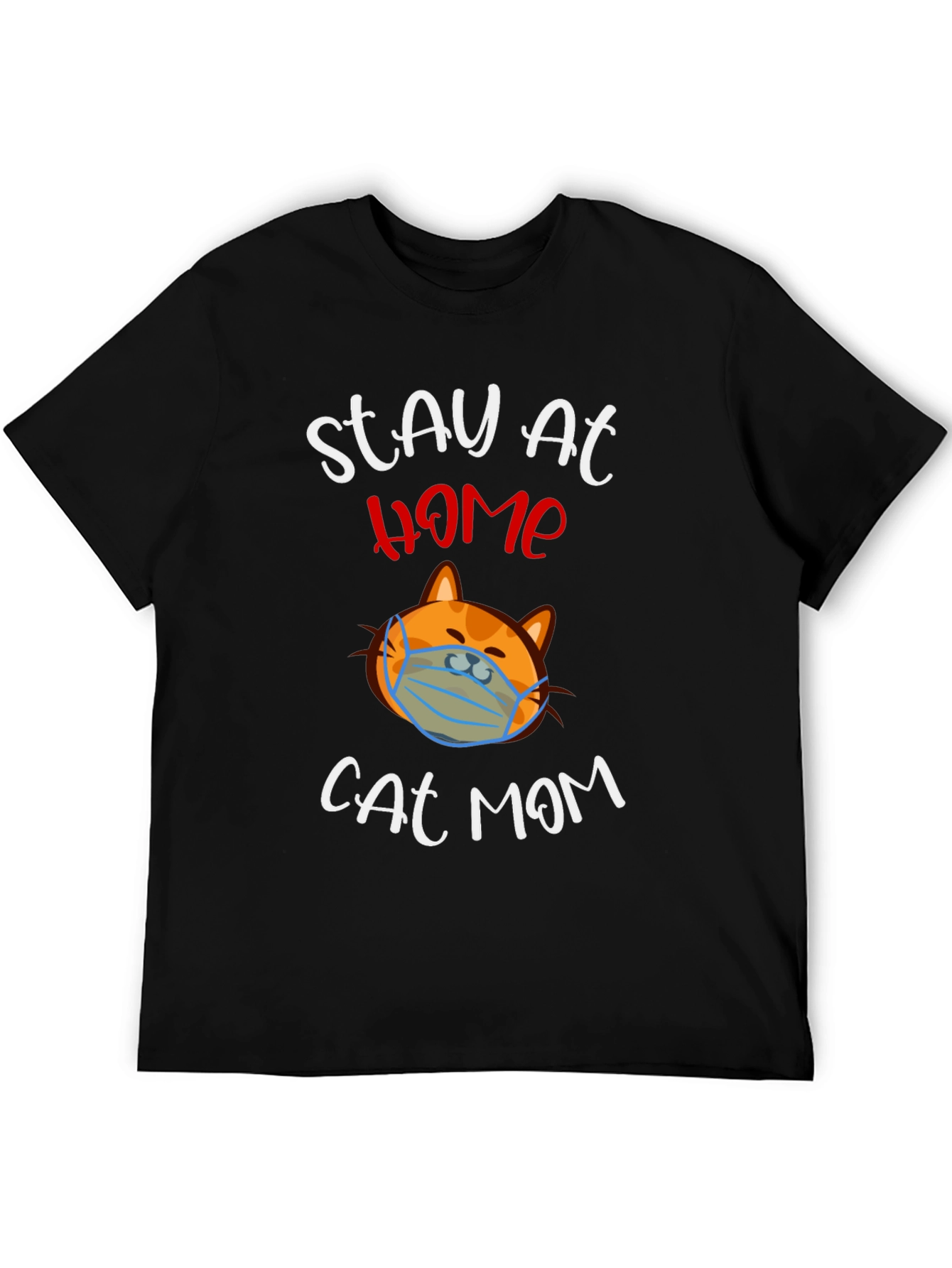 Stay at Home Cat Mom Tee