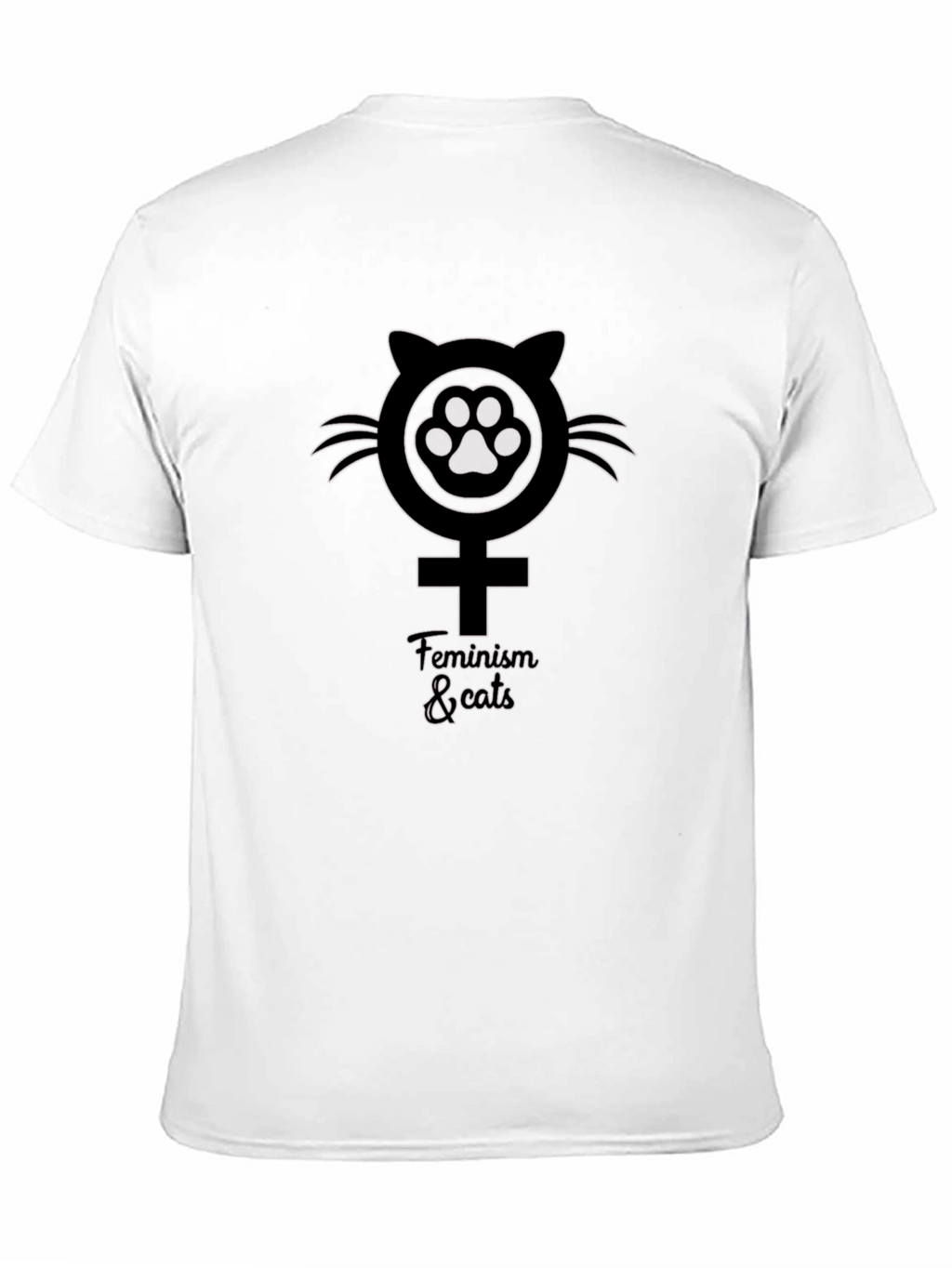 Feminism & Cats Graphic T-Shirt