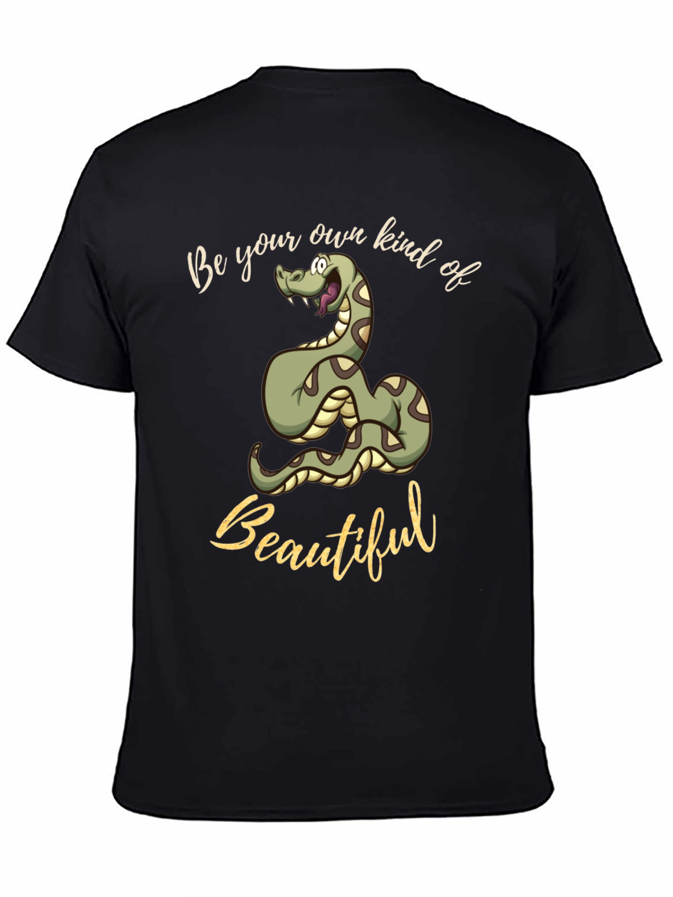 Be Your Own Kind of Beautiful Snake Graphic Tee