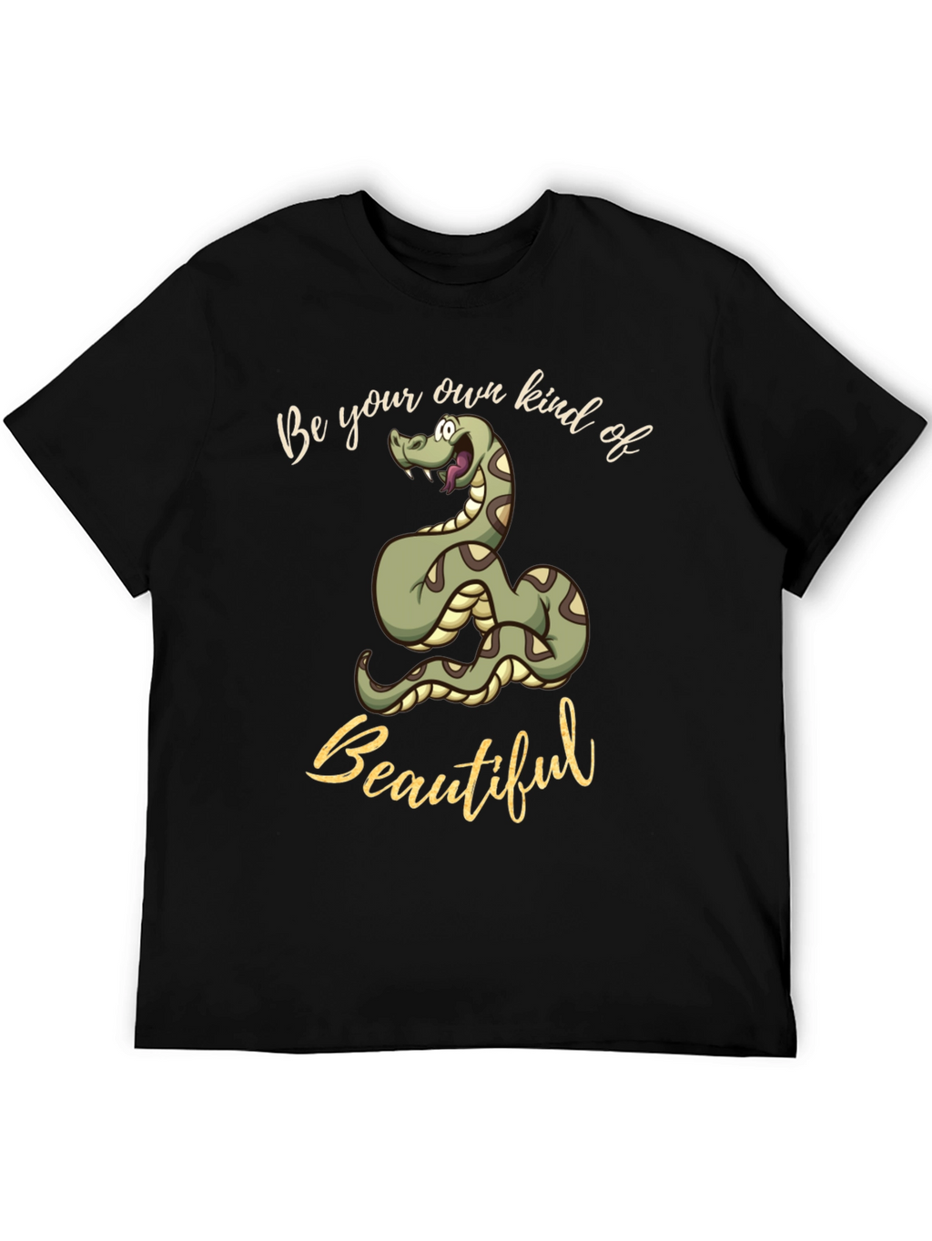 Be Your Own Kind of Beautiful Snake Graphic Tee