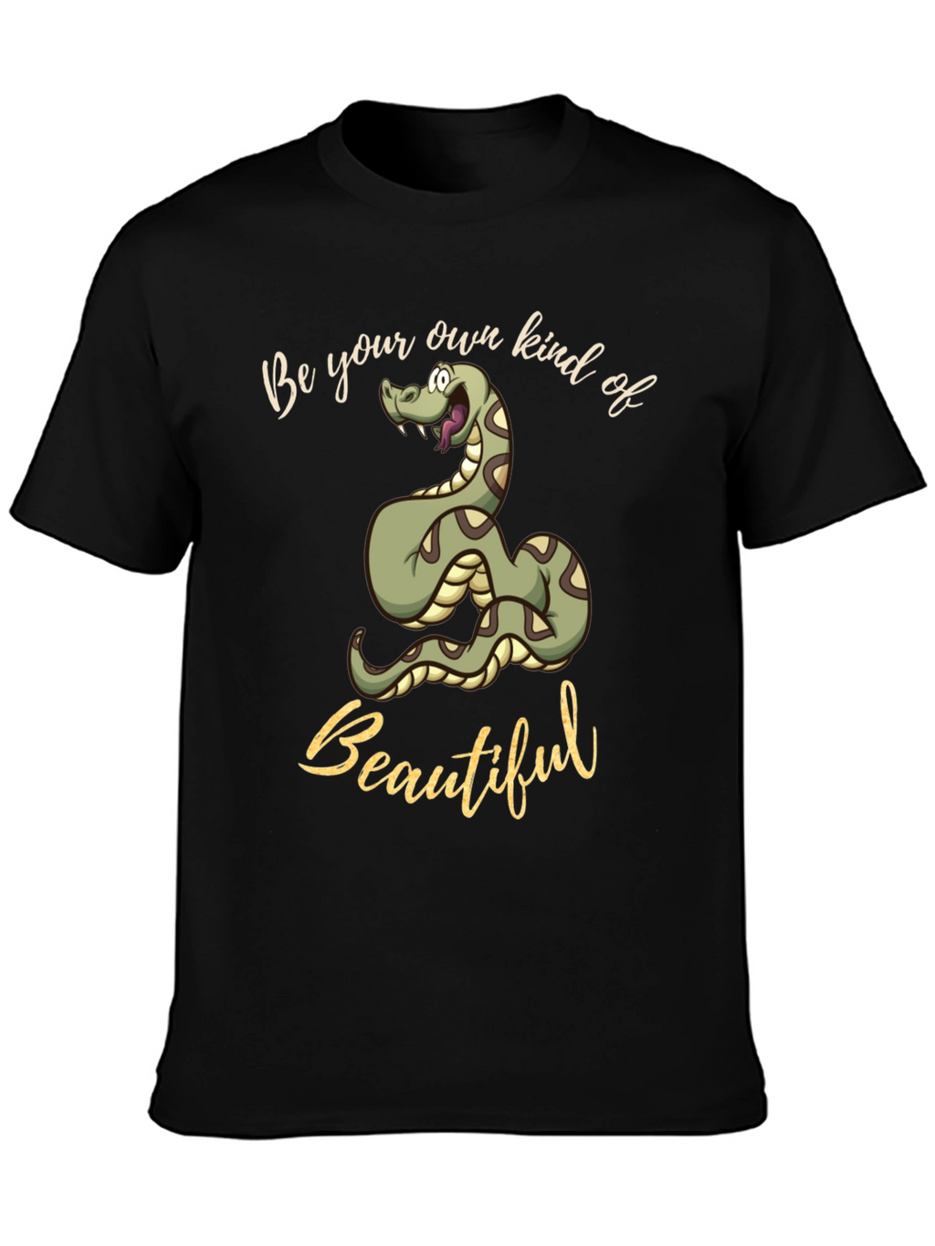 Be Your Own Kind of Beautiful Snake Graphic Tee