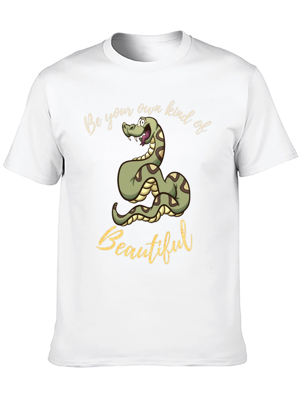 Be Your Own Kind of Beautiful Snake Graphic Tee