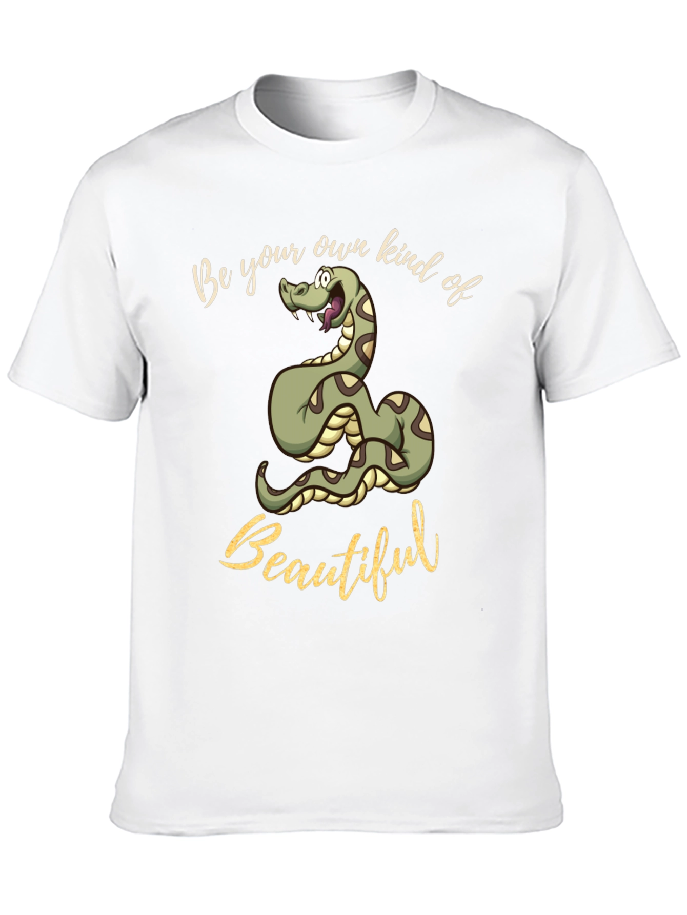Be Your Own Kind of Beautiful Snake Graphic Tee