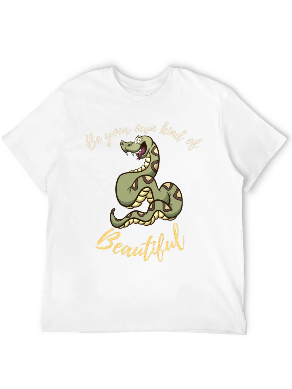 Be Your Own Kind of Beautiful Snake Graphic Tee