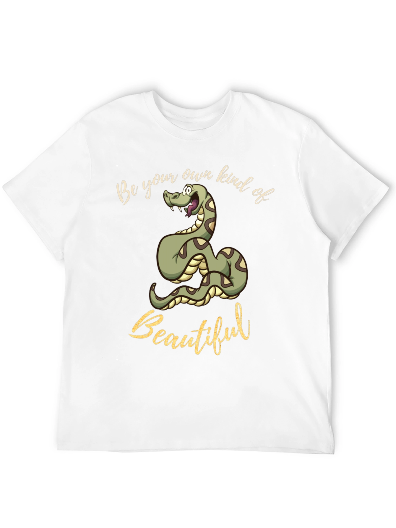 Be Your Own Kind of Beautiful Snake Graphic Tee