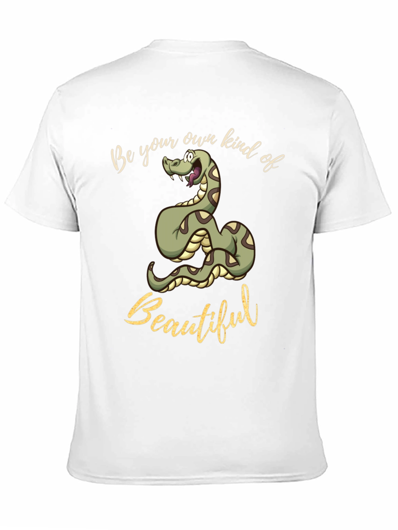 Be Your Own Kind of Beautiful Snake Graphic Tee