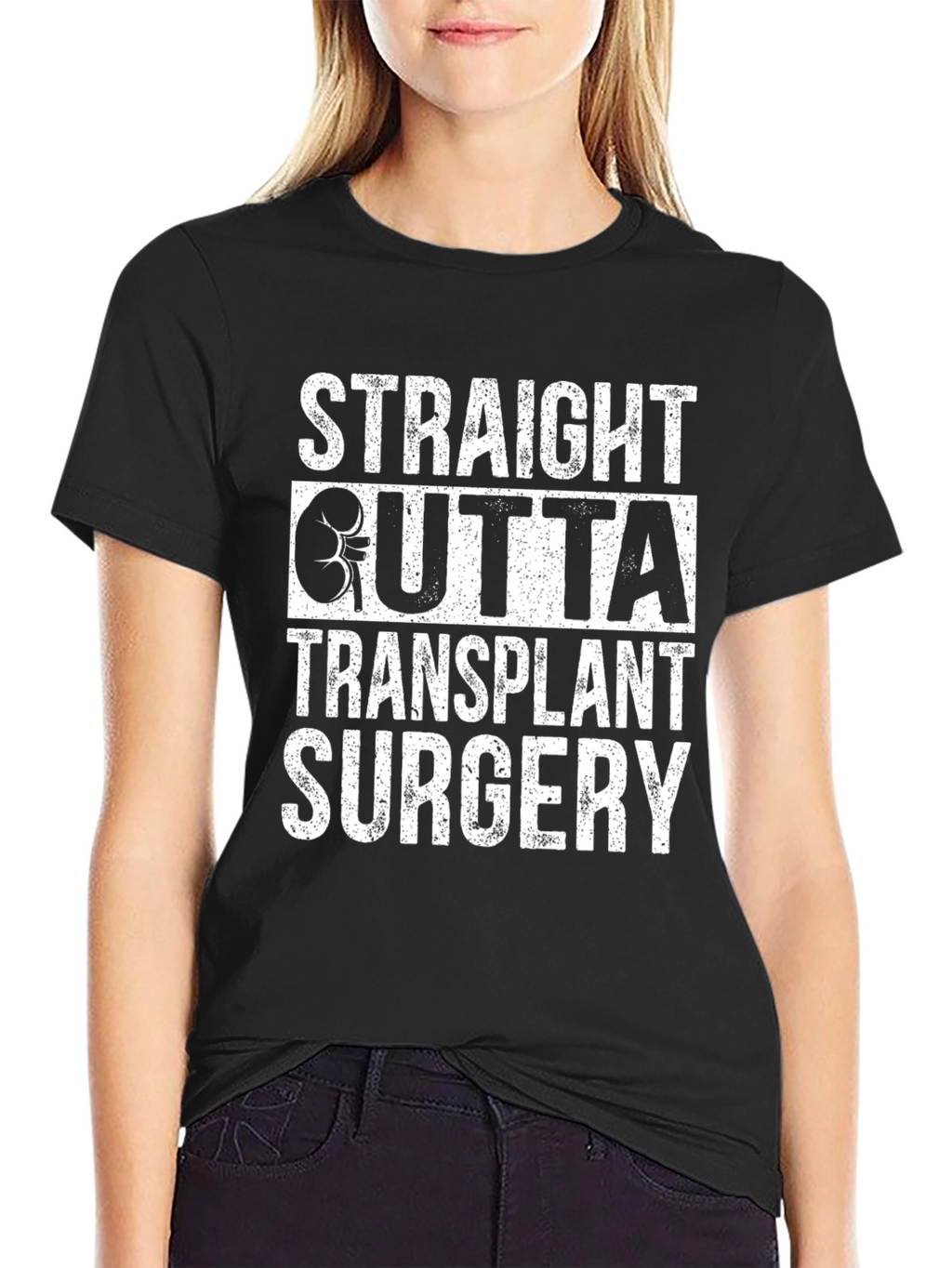 Straight Outta Transplant Surgery T-Shirt