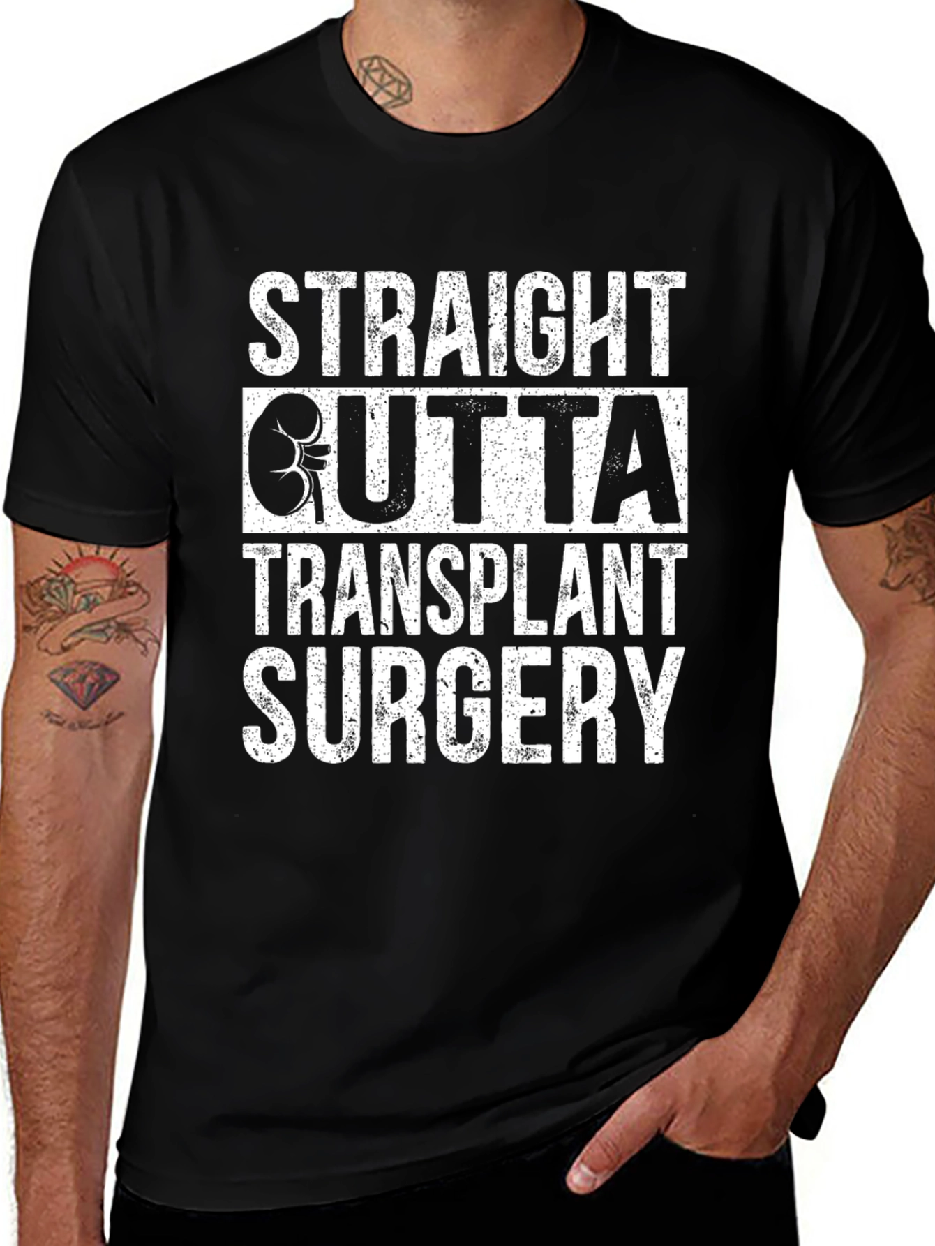 Straight Outta Transplant Surgery T-Shirt