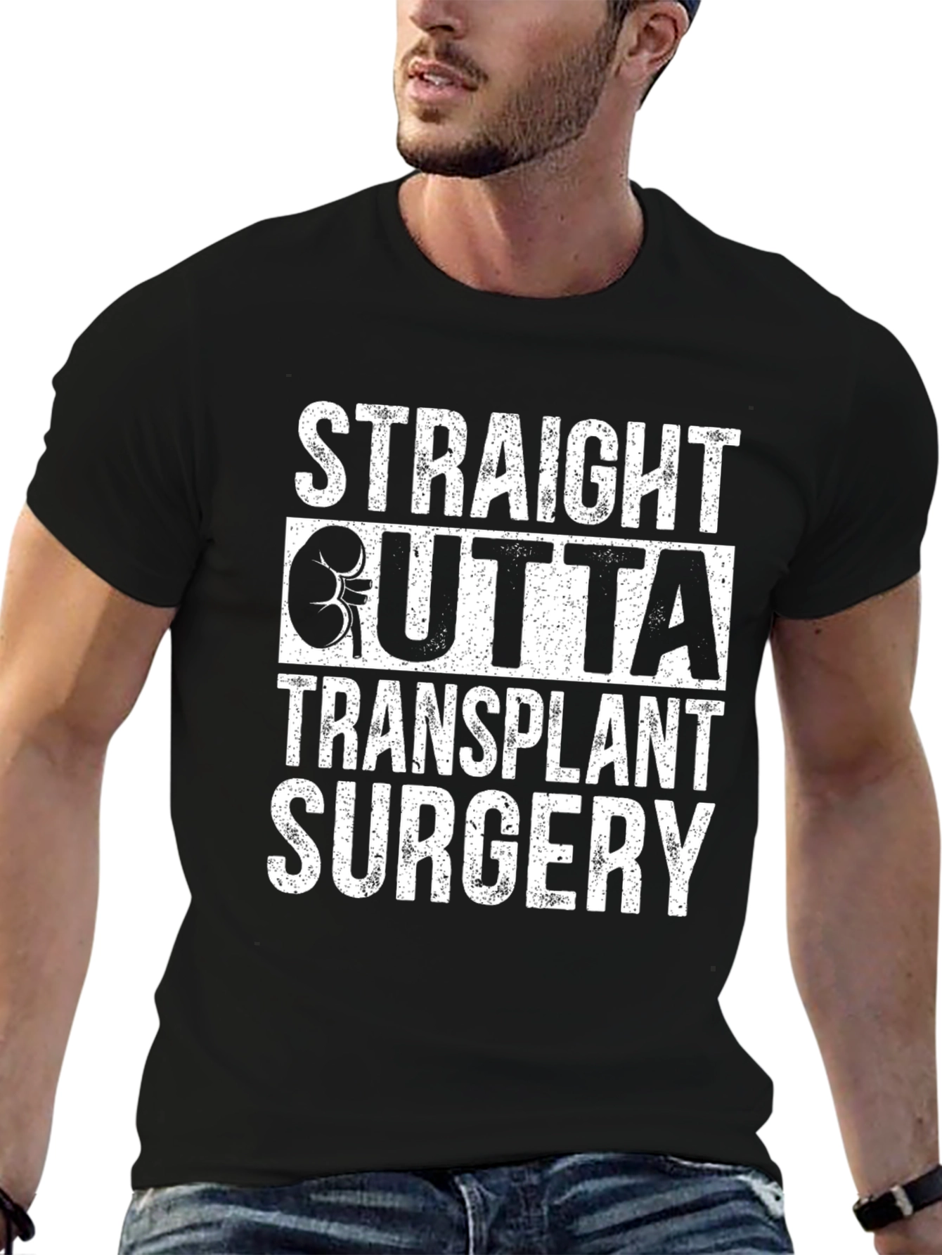 Straight Outta Transplant Surgery T-Shirt