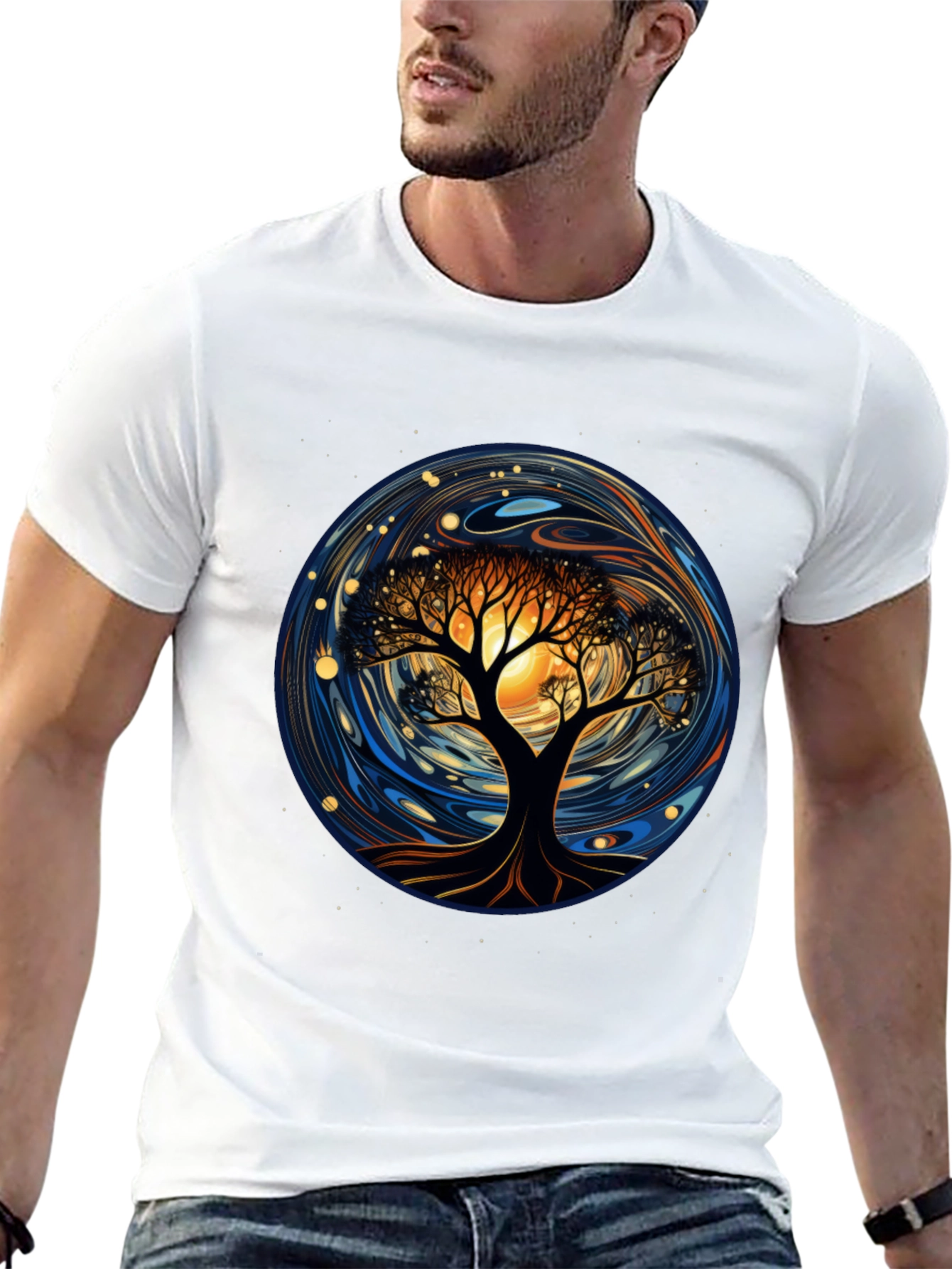 Cosmic Tree Graphic Tee