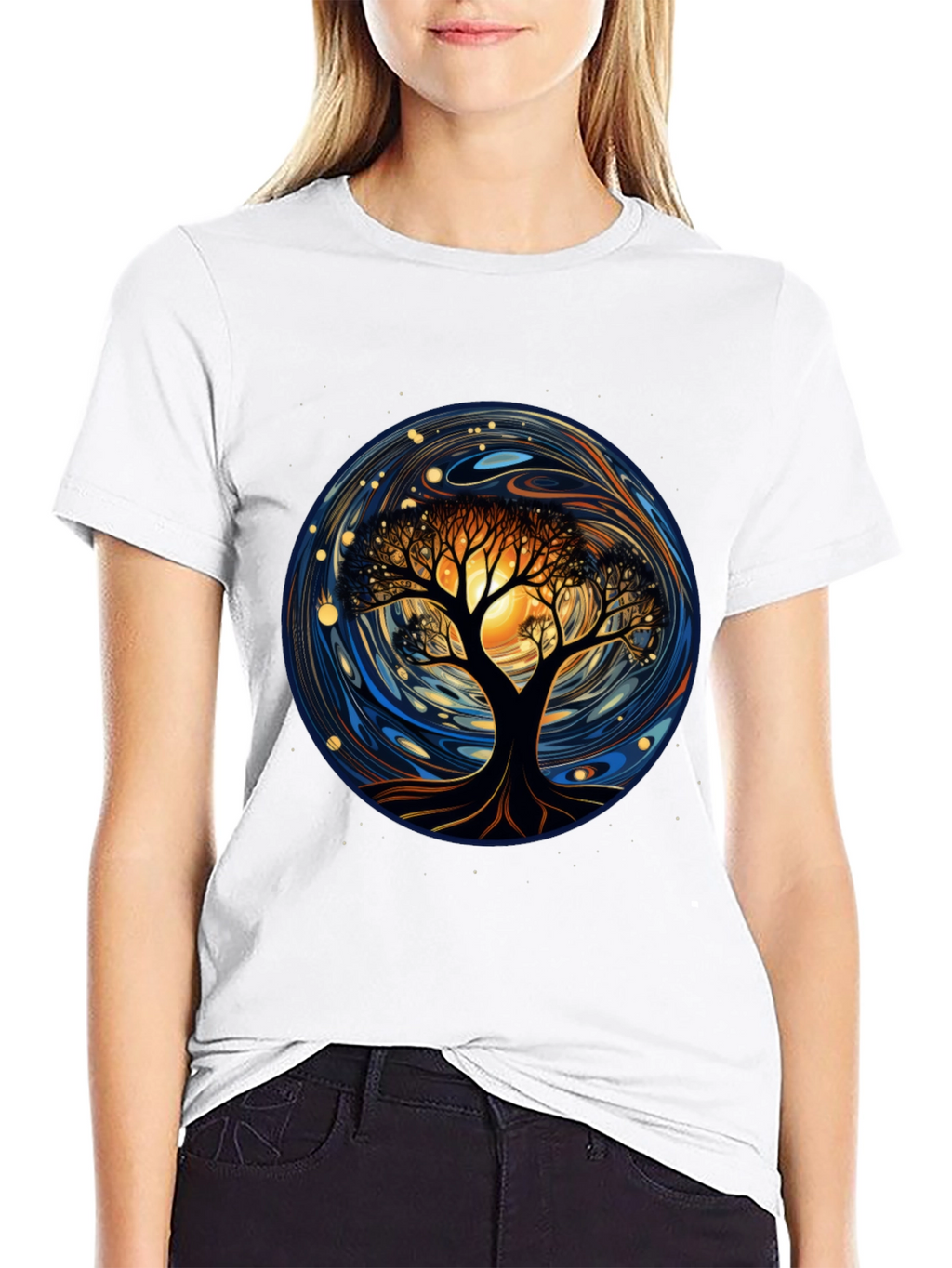 Cosmic Tree Graphic Tee