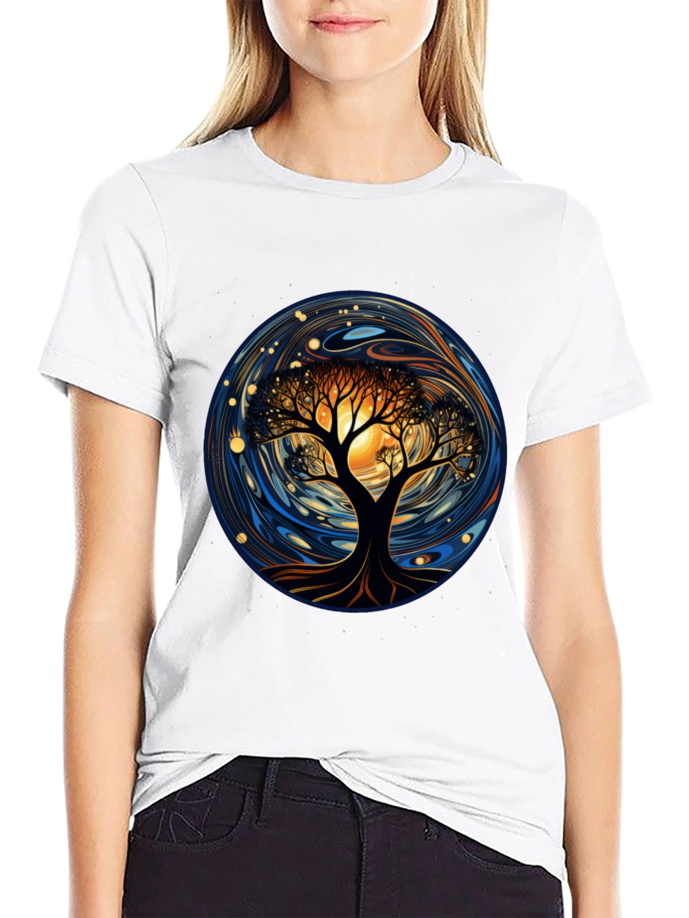 Cosmic Tree Graphic Tee