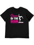 Queen of the Beam Gymnastics T-Shirt