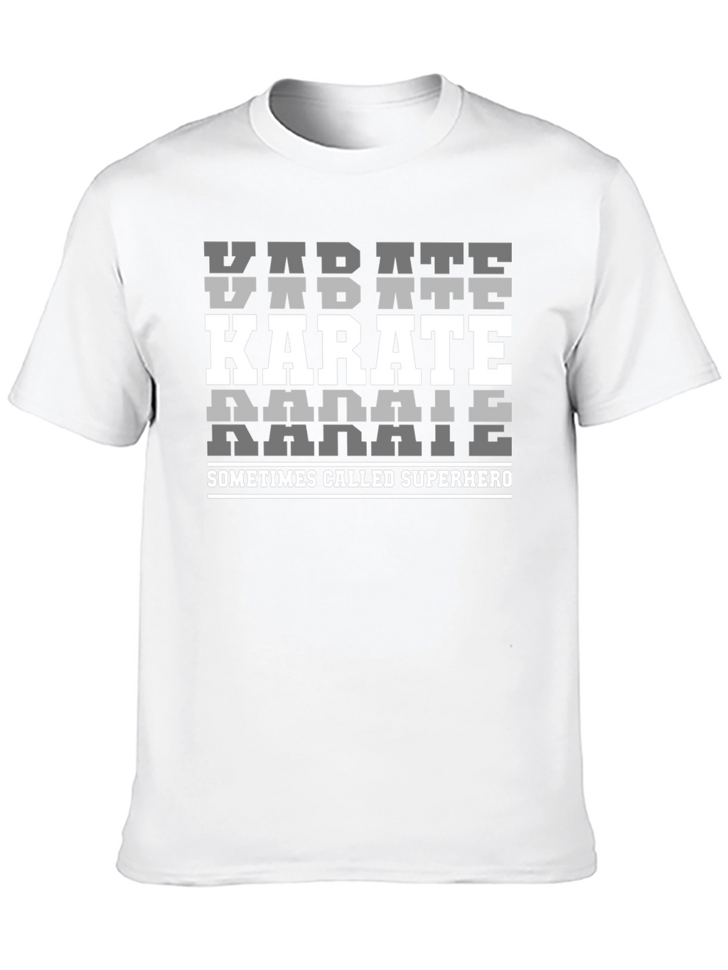 Karate Superhero Graphic Tee - Martial Arts T-Shirt