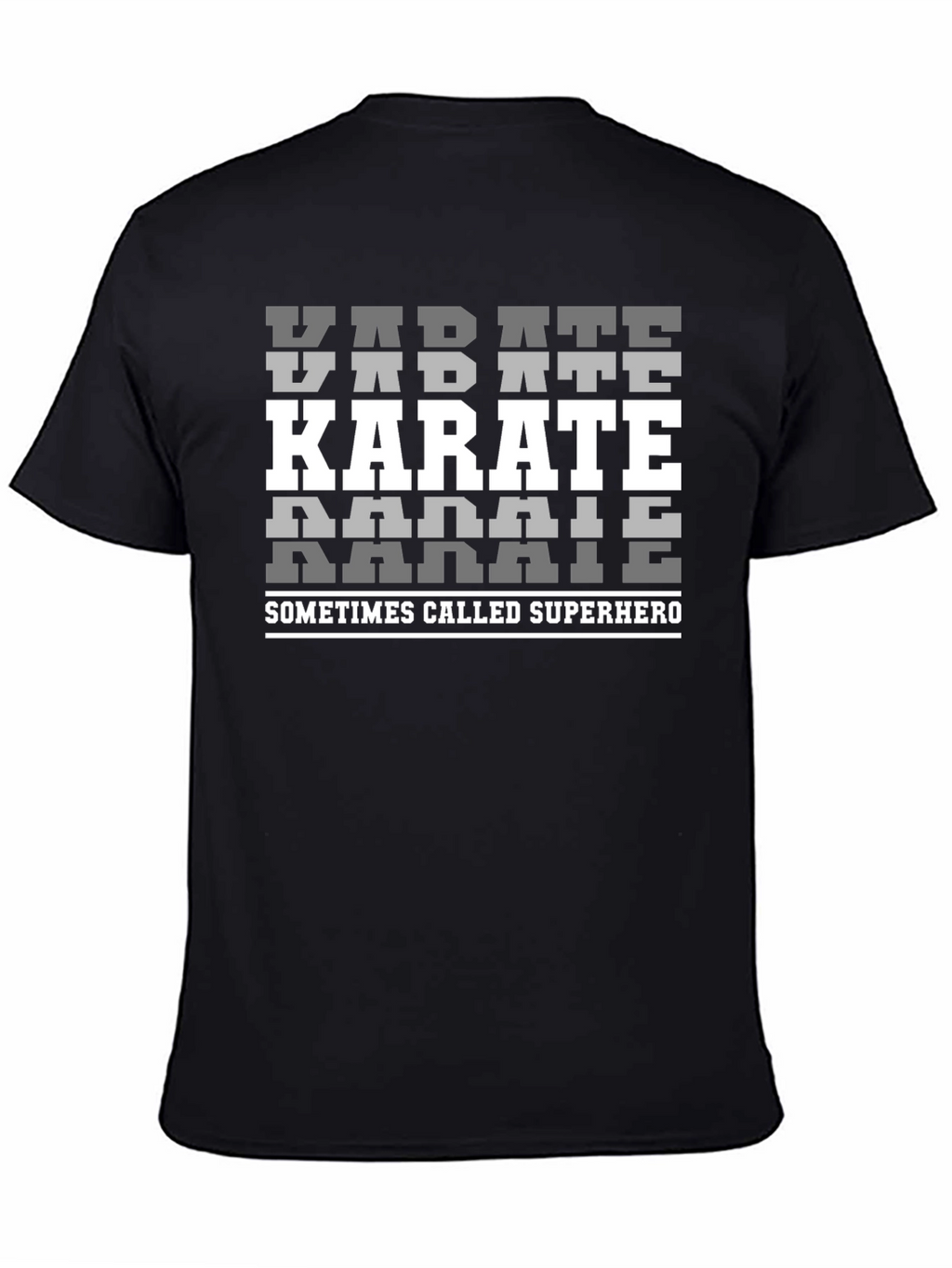 Karate Superhero Graphic Tee - Martial Arts T-Shirt