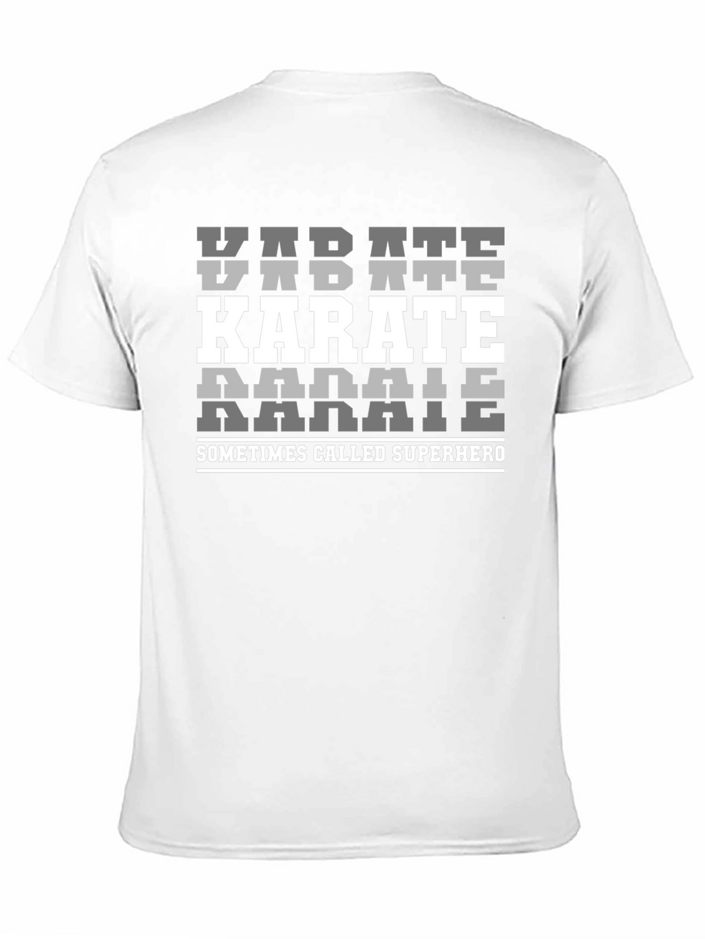Karate Superhero Graphic Tee - Martial Arts T-Shirt