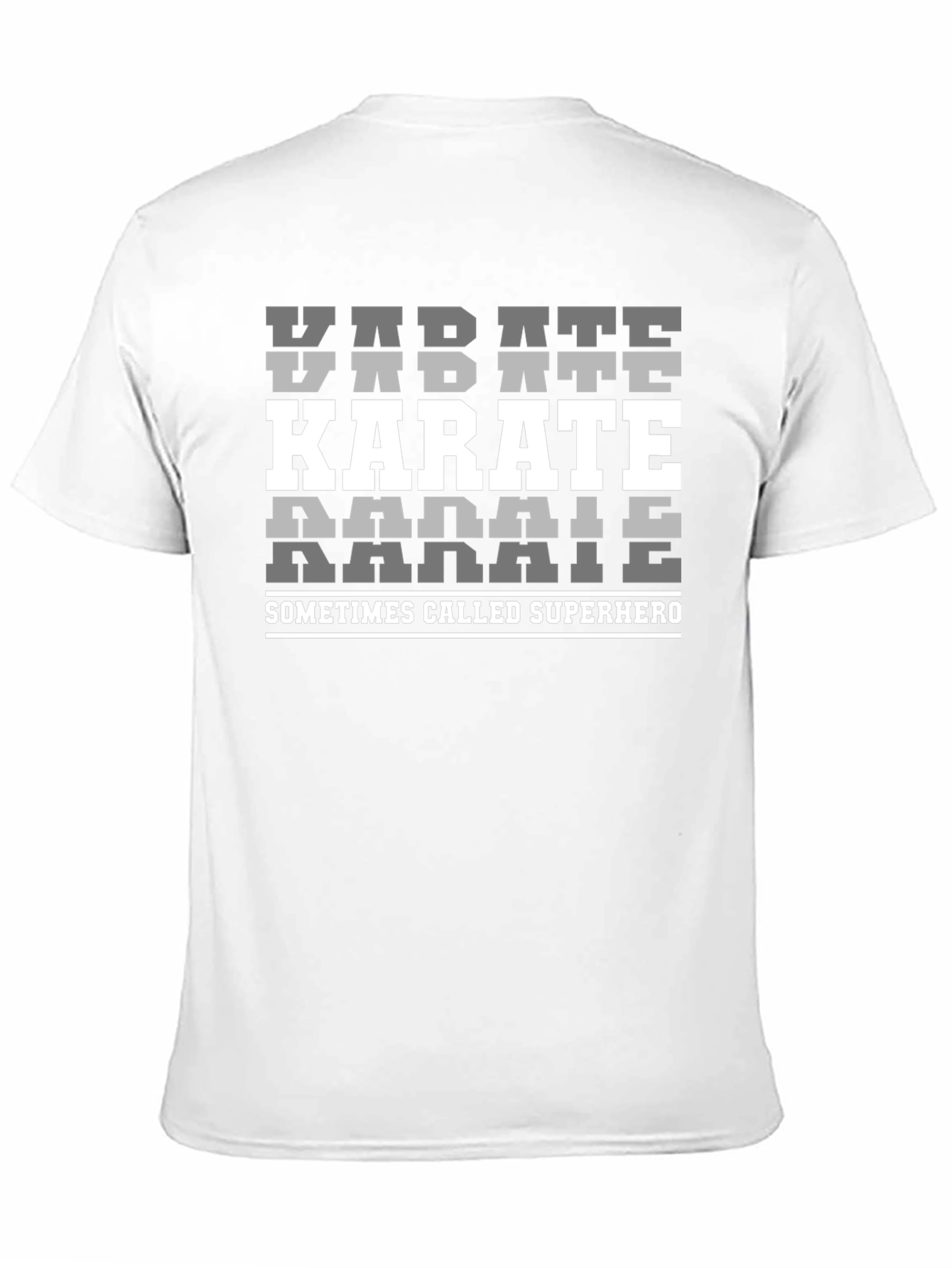 Karate Superhero Graphic Tee - Martial Arts T-Shirt