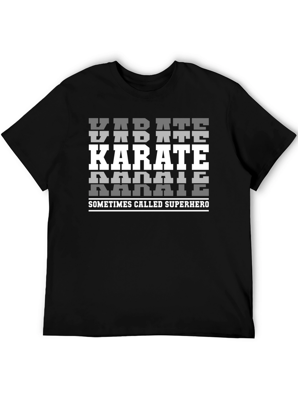 Karate Superhero Graphic Tee - Martial Arts T-Shirt