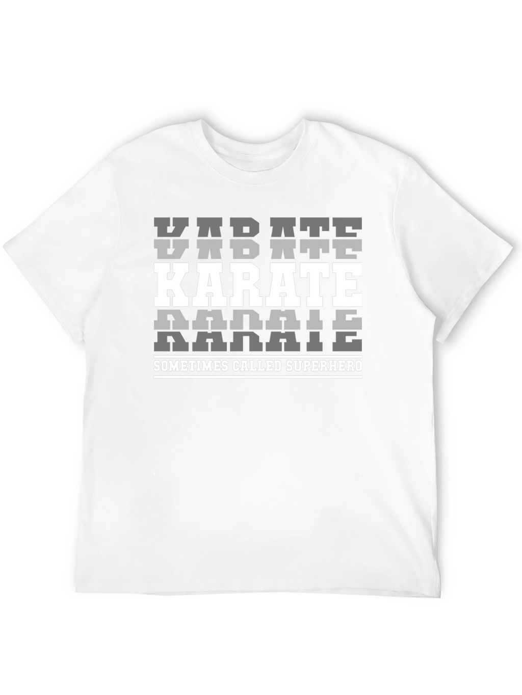 Karate Superhero Graphic Tee - Martial Arts T-Shirt