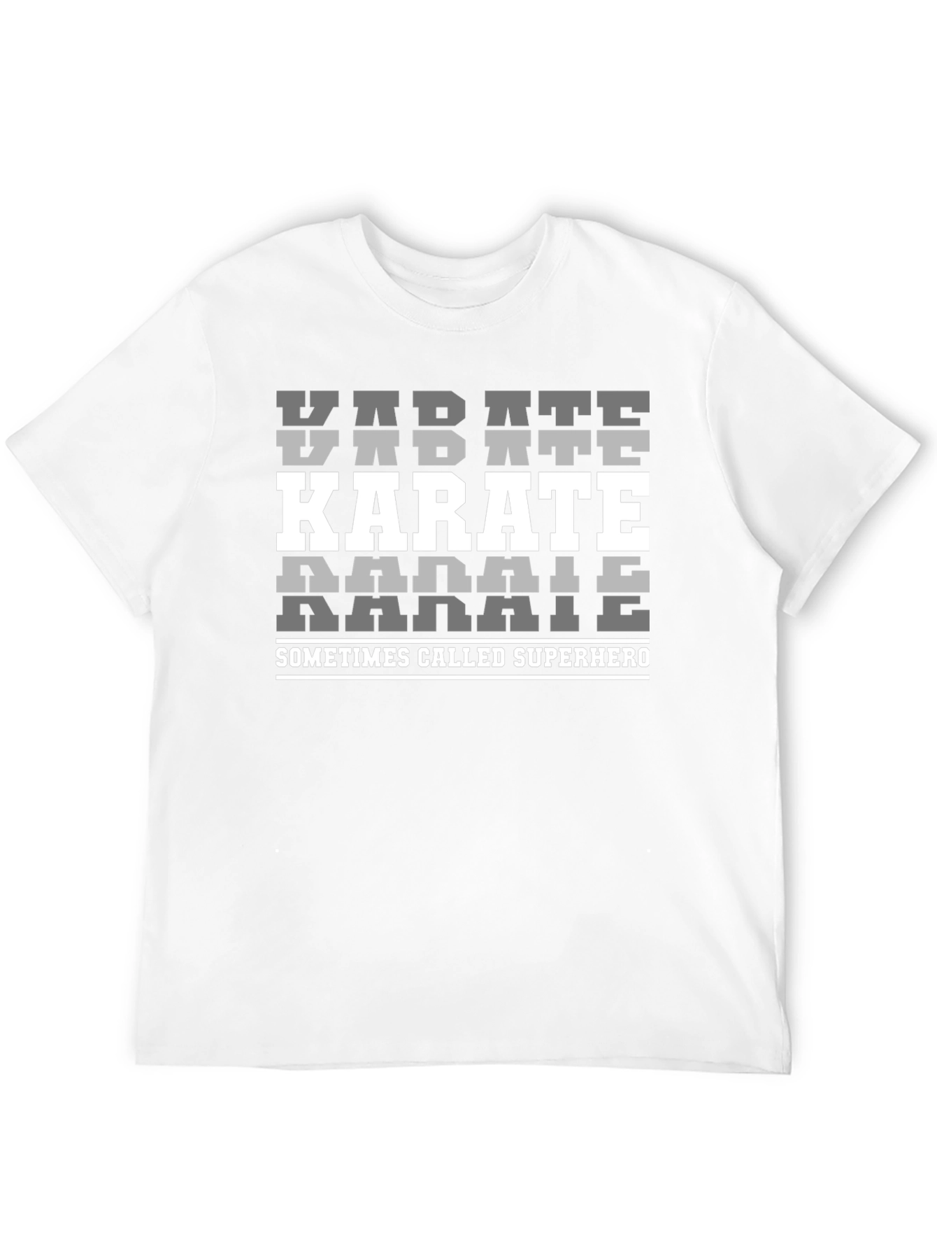 Karate Superhero Graphic Tee - Martial Arts T-Shirt