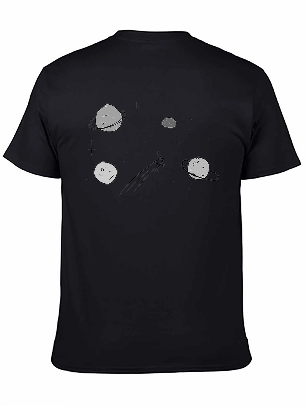 Planetary Dreams T-Shirt - Black
