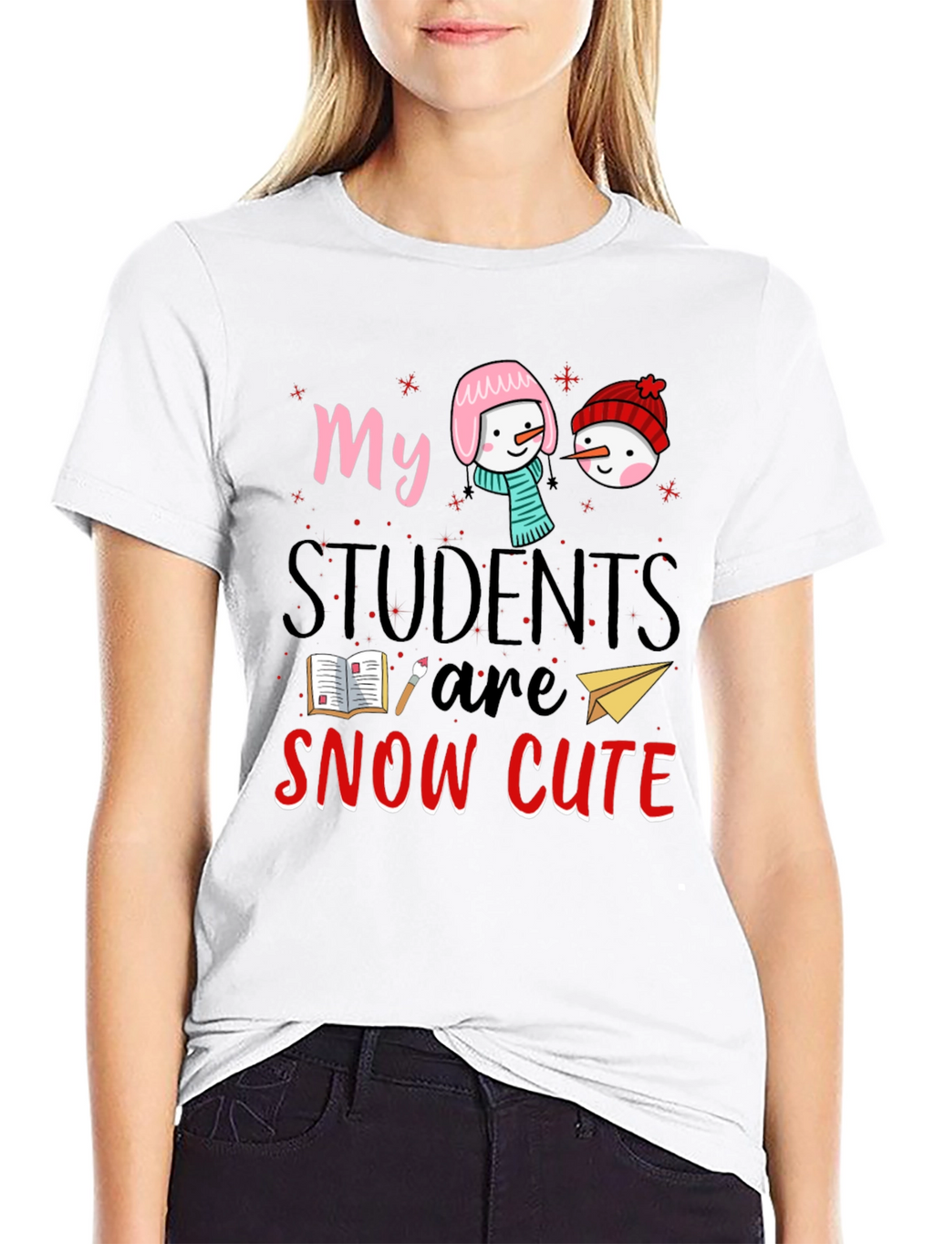 My Students Are Snow Cute Teacher T-Shirt
