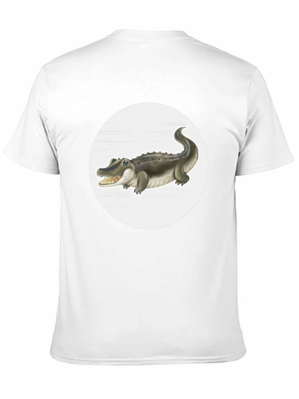 Crocodile Graphic Tee - Black