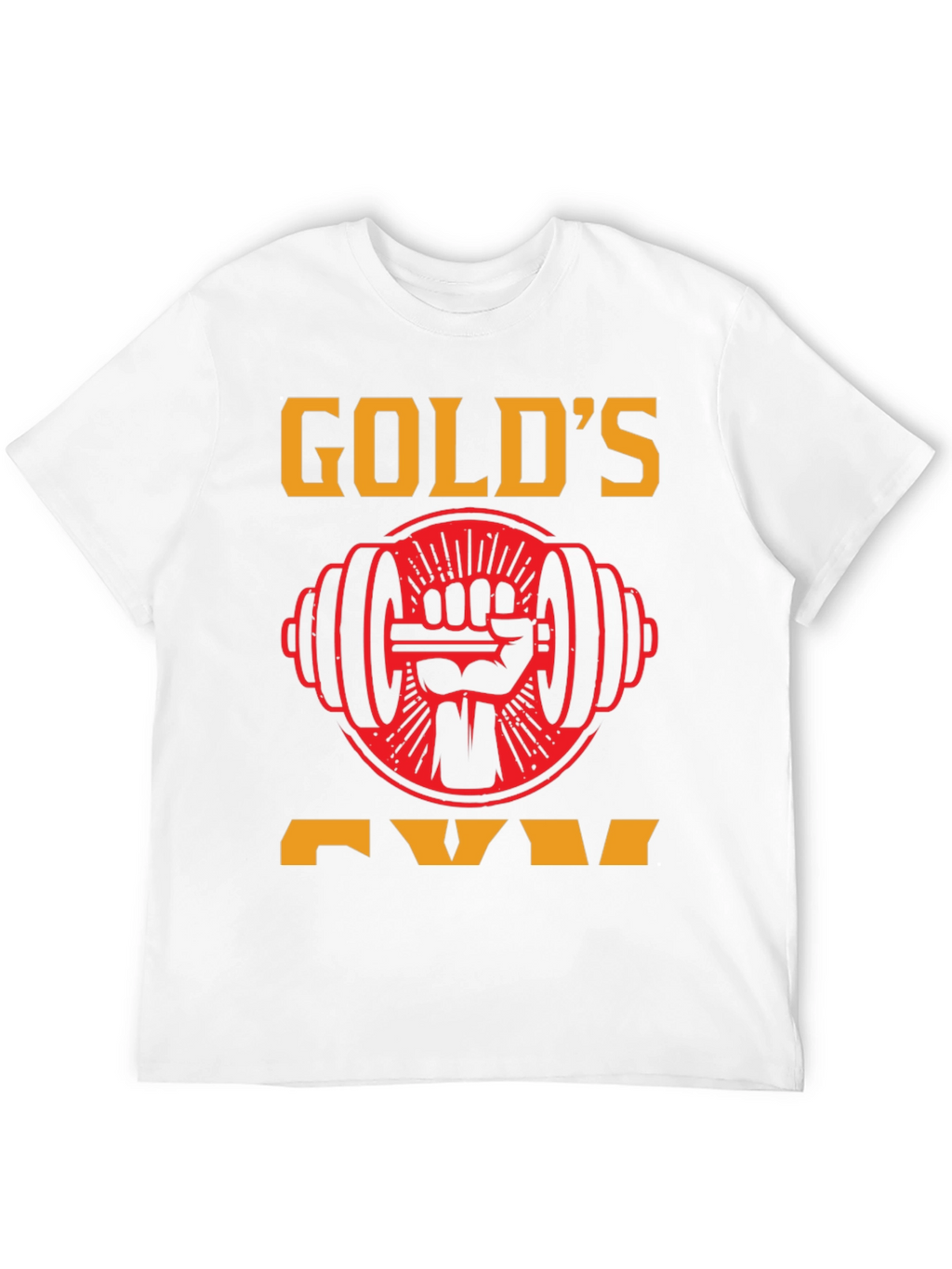Golds Gym Black T-Shirt - Weightlifting Apparel