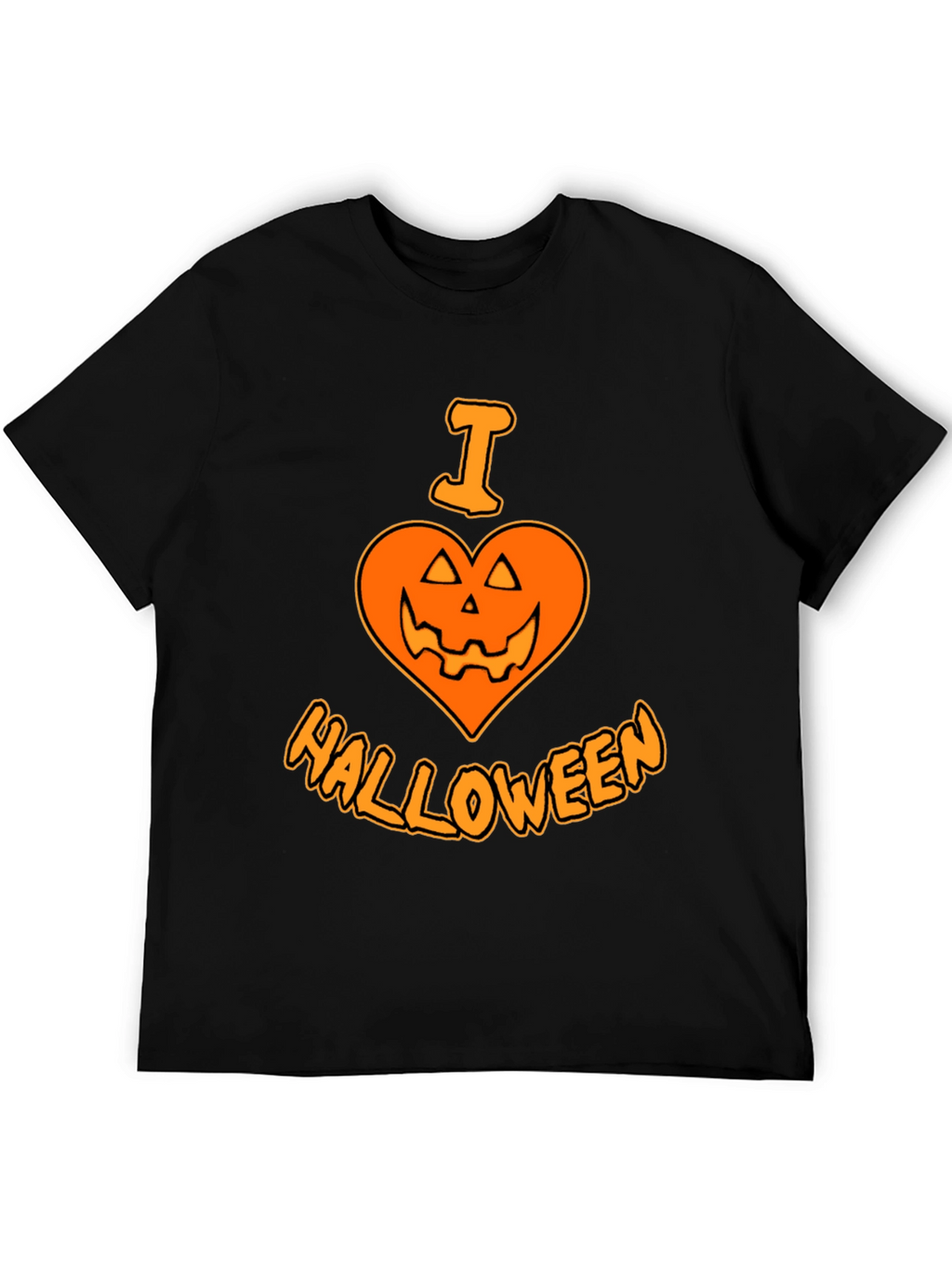 I Heart Halloween T-Shirt - Black Holiday Tee