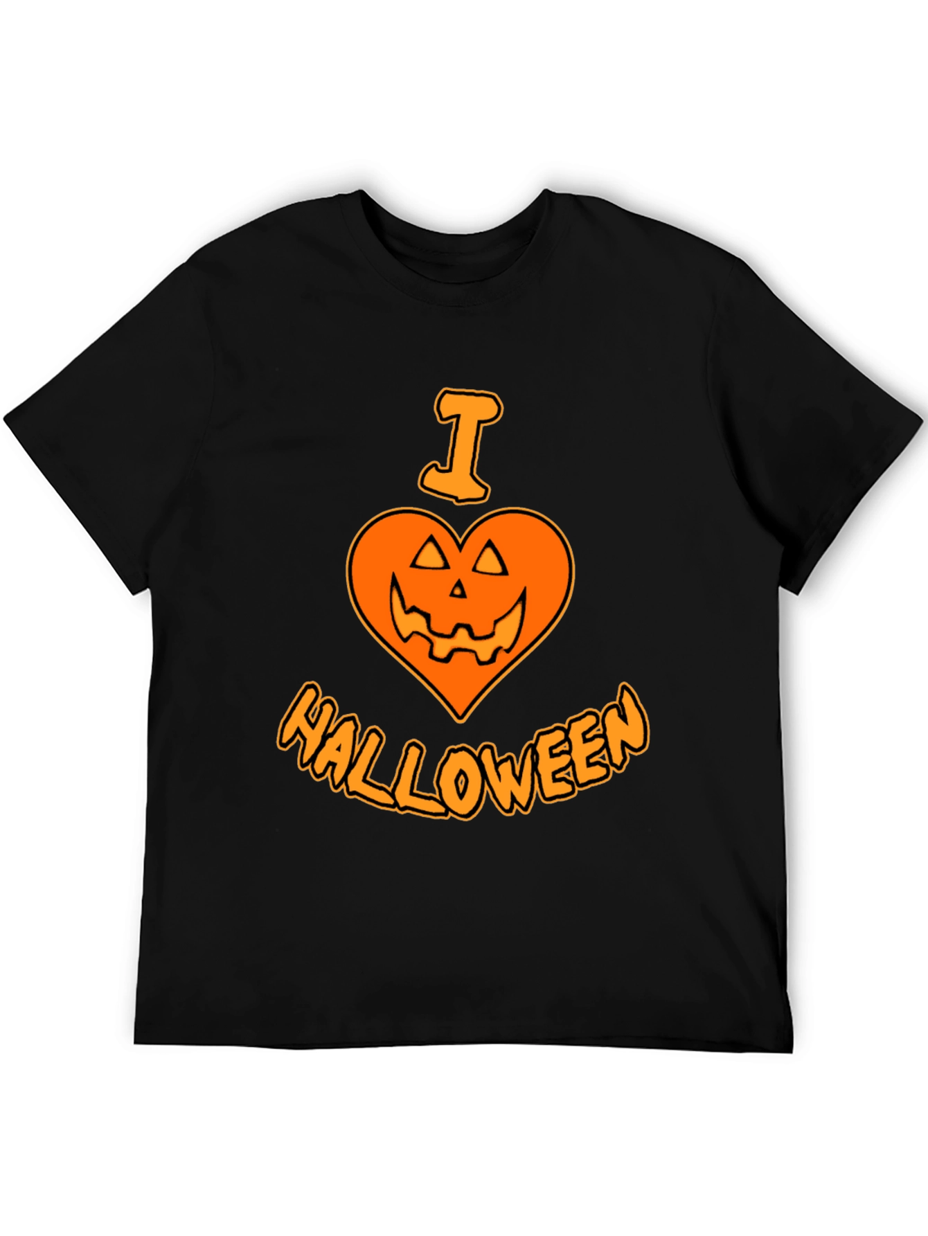 I Heart Halloween T-Shirt - Black Holiday Tee