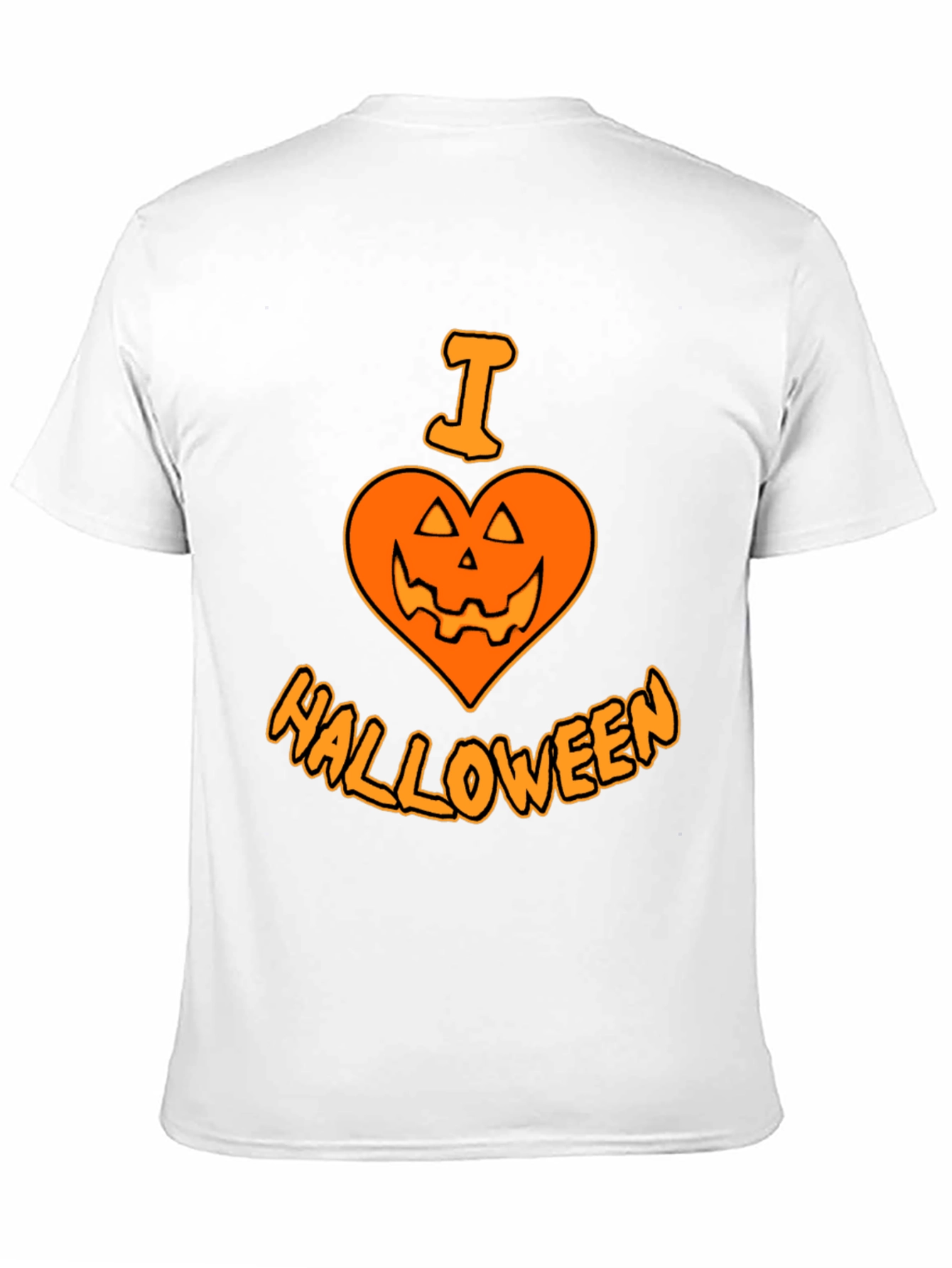 I Heart Halloween T-Shirt - Black Holiday Tee