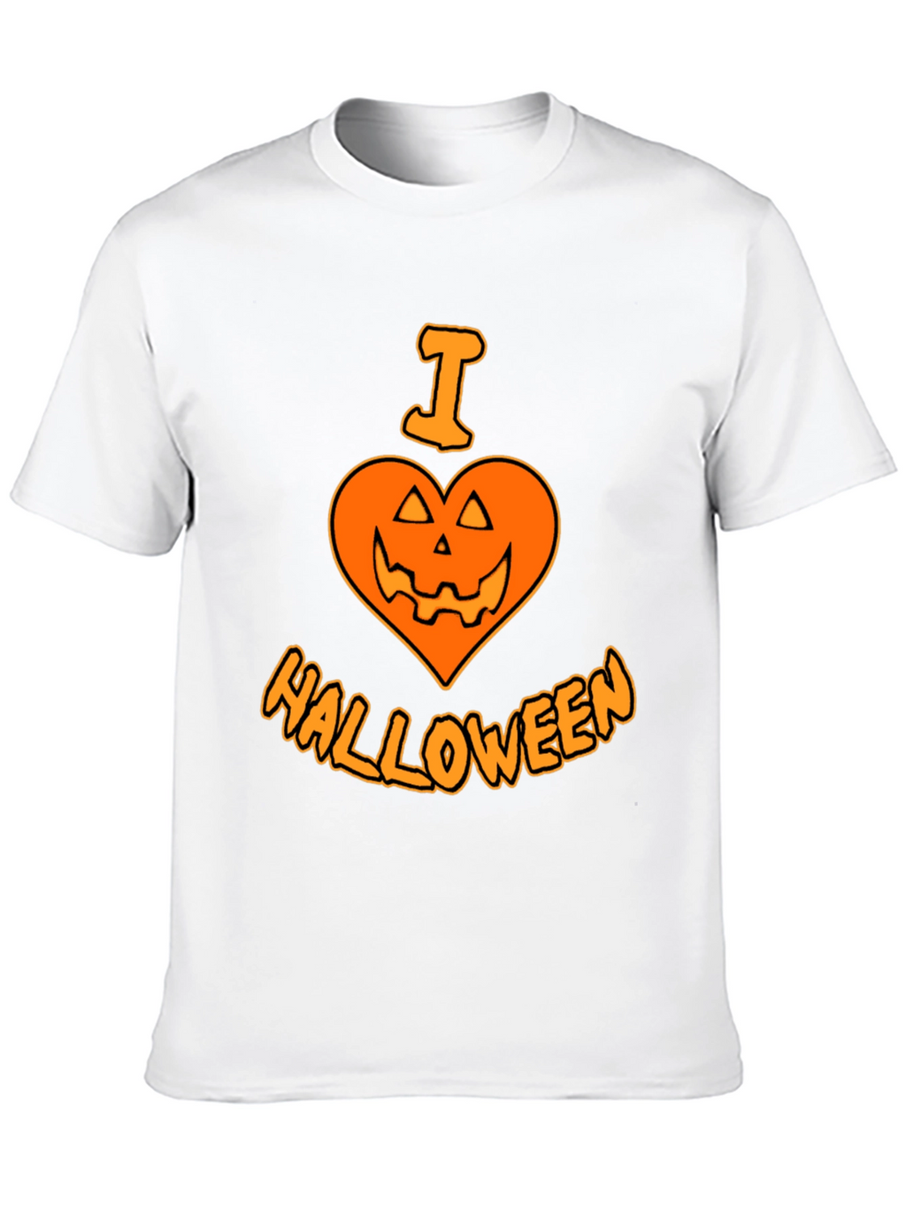 I Heart Halloween T-Shirt - Black Holiday Tee
