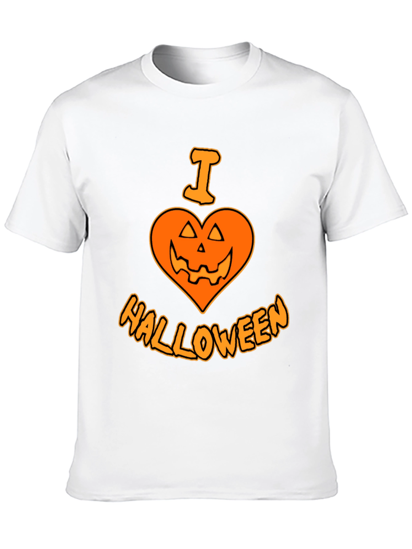 I Heart Halloween T-Shirt - Black Holiday Tee
