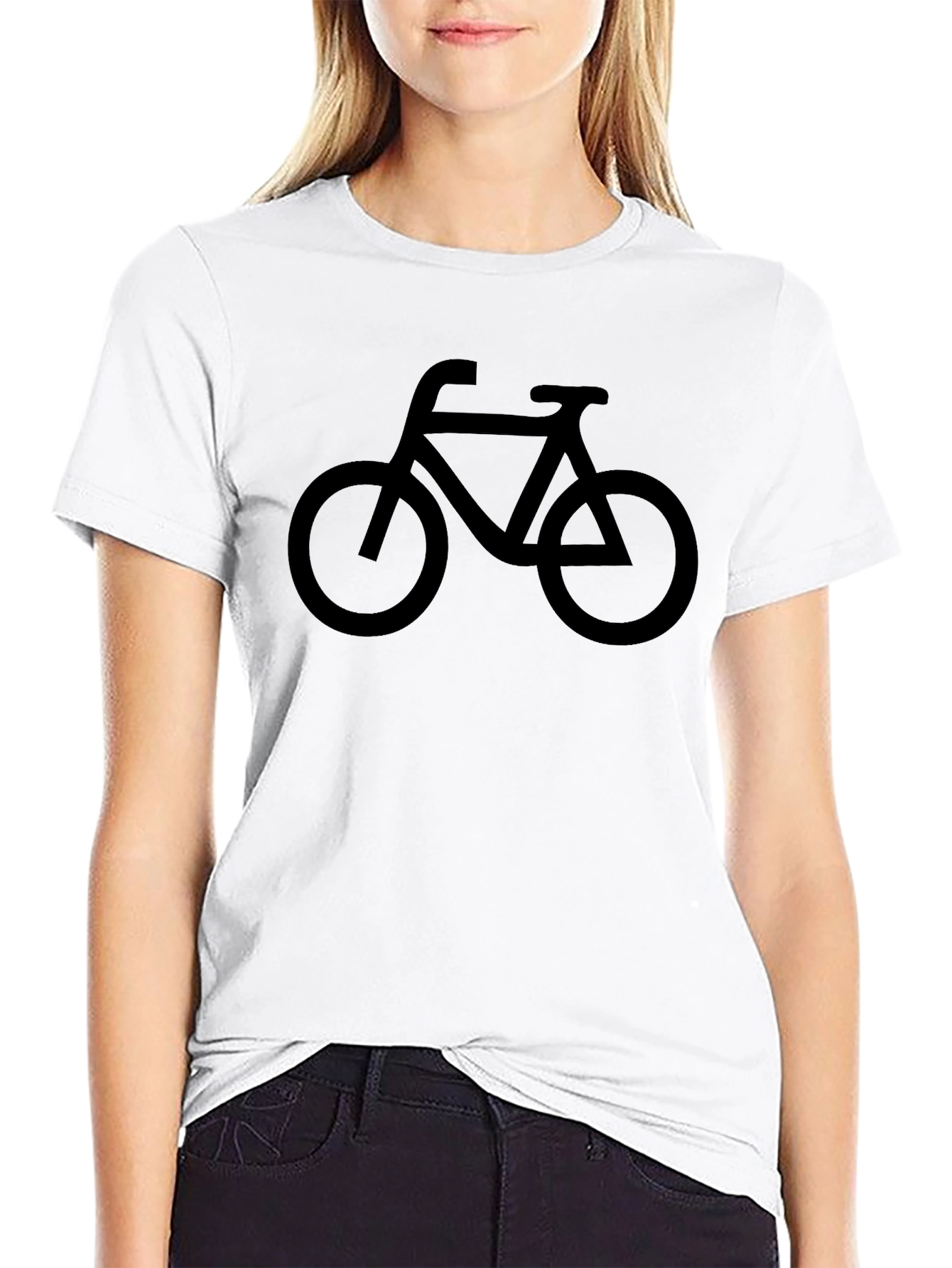 Mens Bike Graphic Black T-Shirt