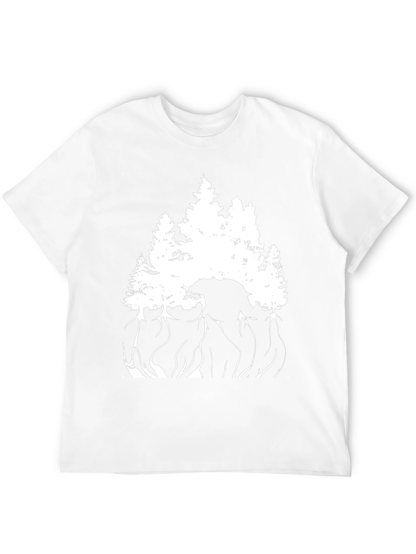 Nature Bear Silhouette T-Shirt