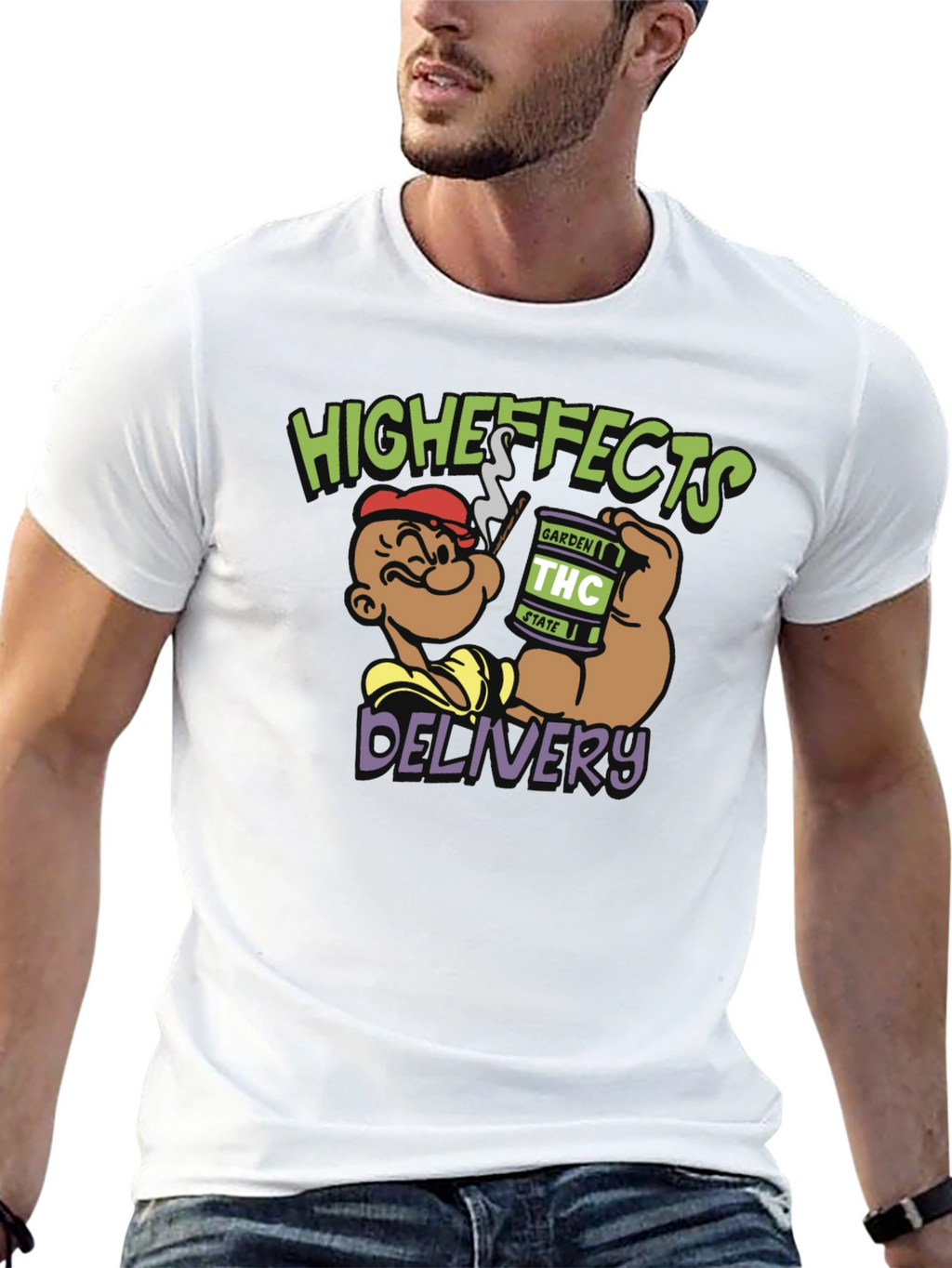 Higheffects Delivery Black T-Shirt