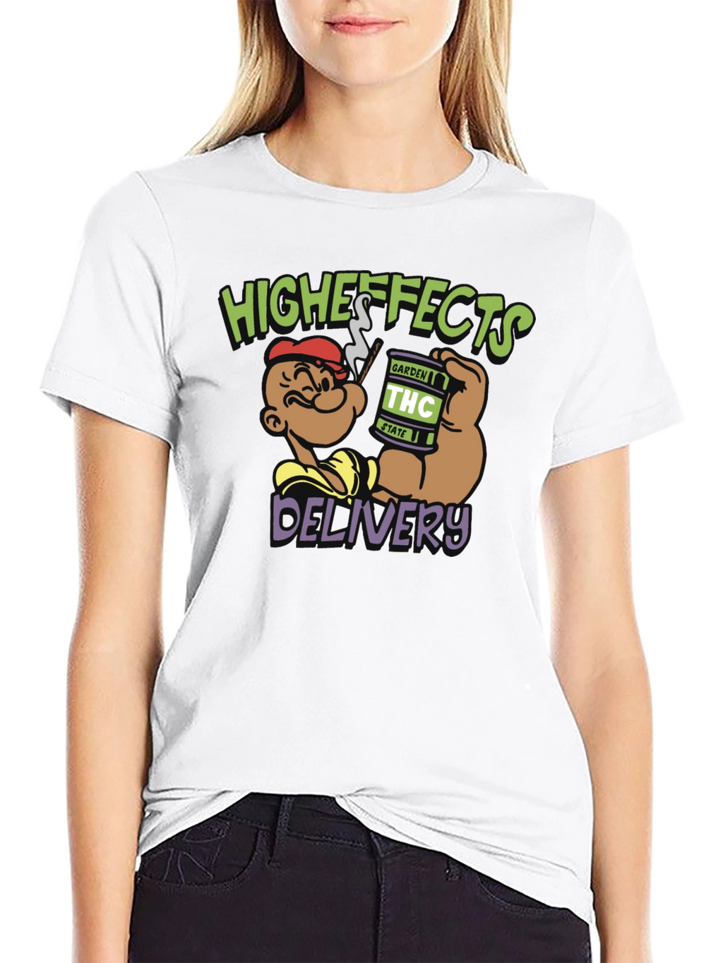 Higheffects Delivery Black T-Shirt