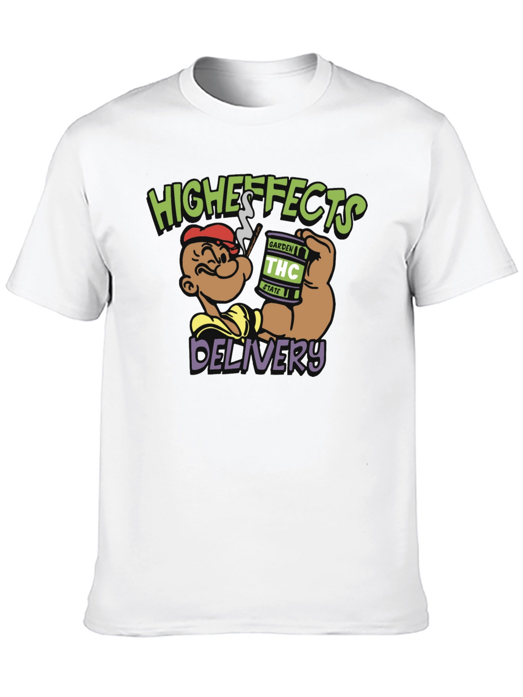 Higheffects Delivery Black T-Shirt
