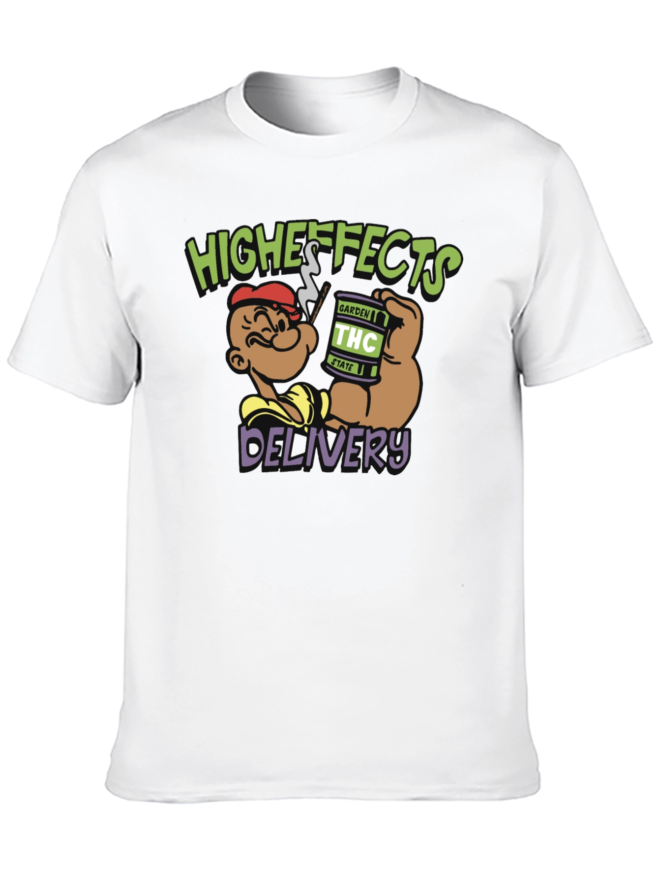 Higheffects Delivery Black T-Shirt
