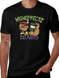 Higheffects Delivery Black T-Shirt