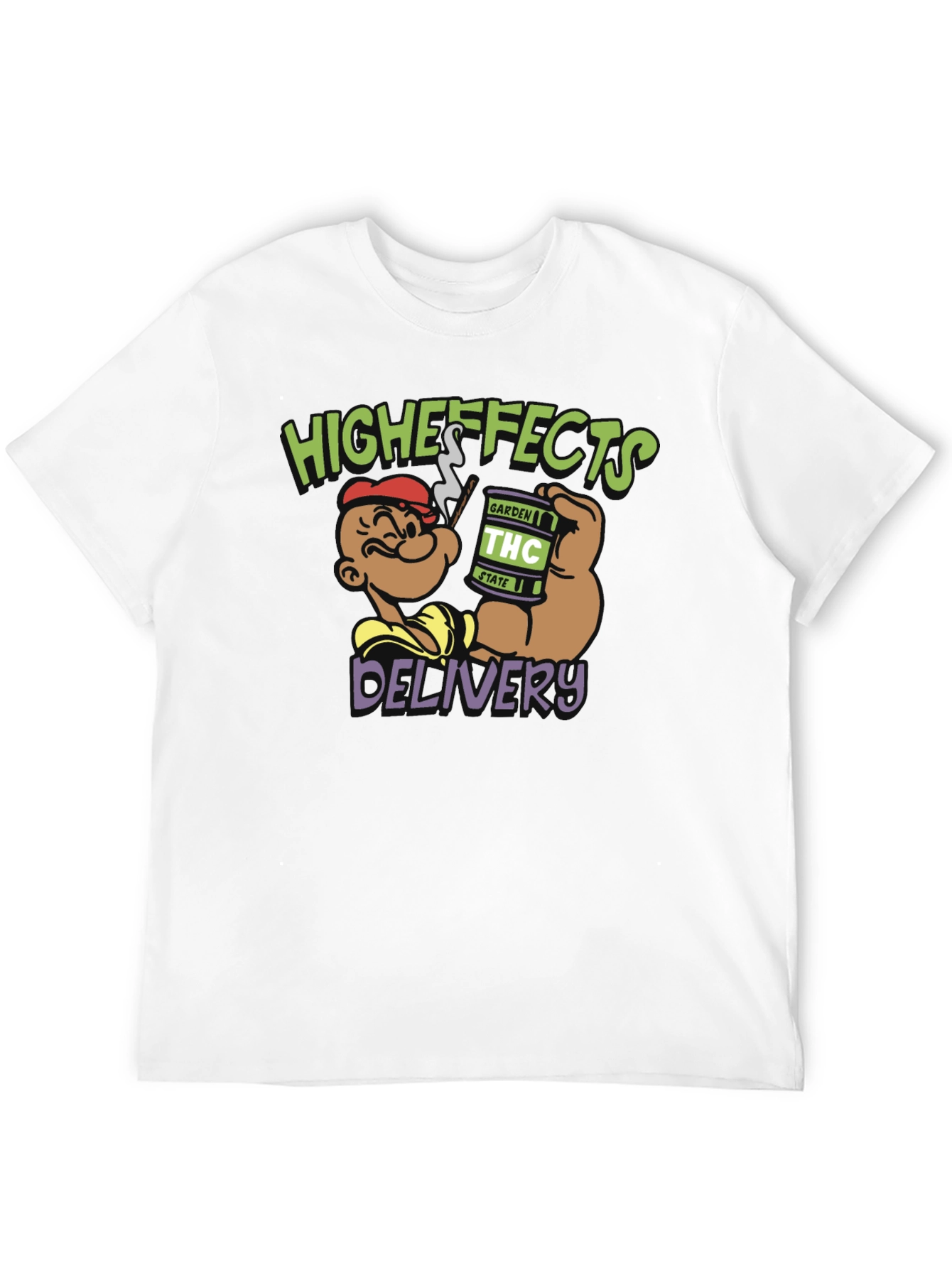 Higheffects Delivery Black T-Shirt