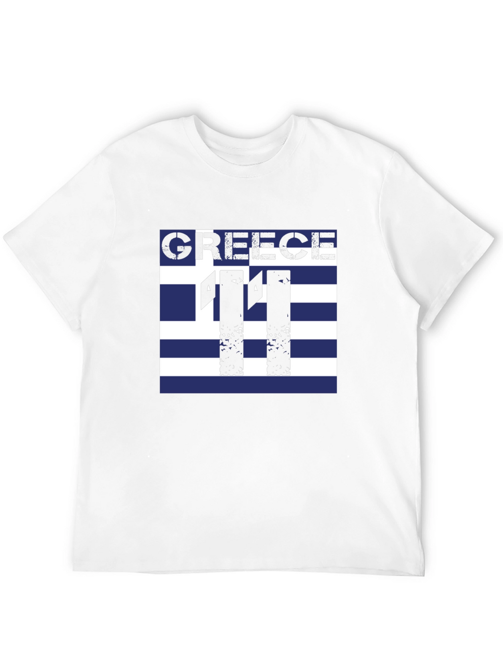 Greece Flag Football T-Shirt