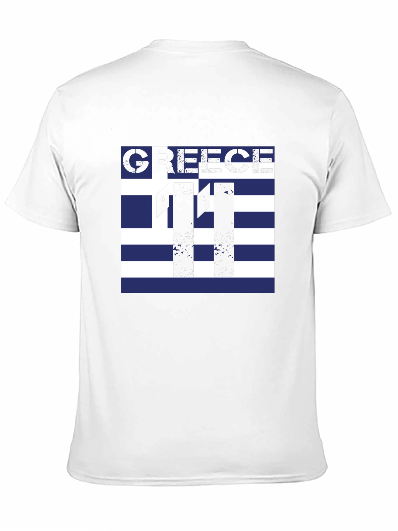 Greece Flag Football T-Shirt