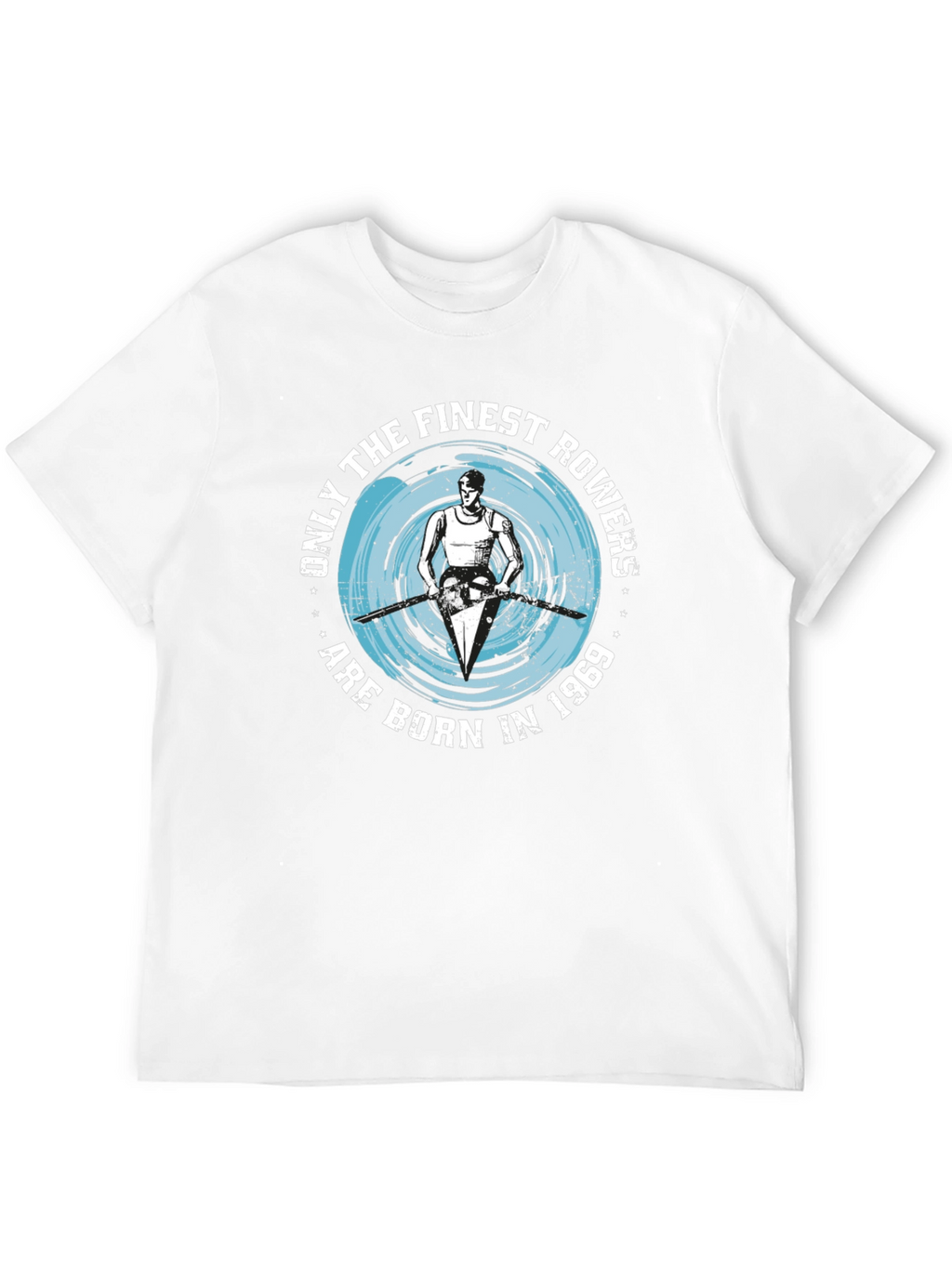 Finest Rowers Born in 1969 Black T-Shirt