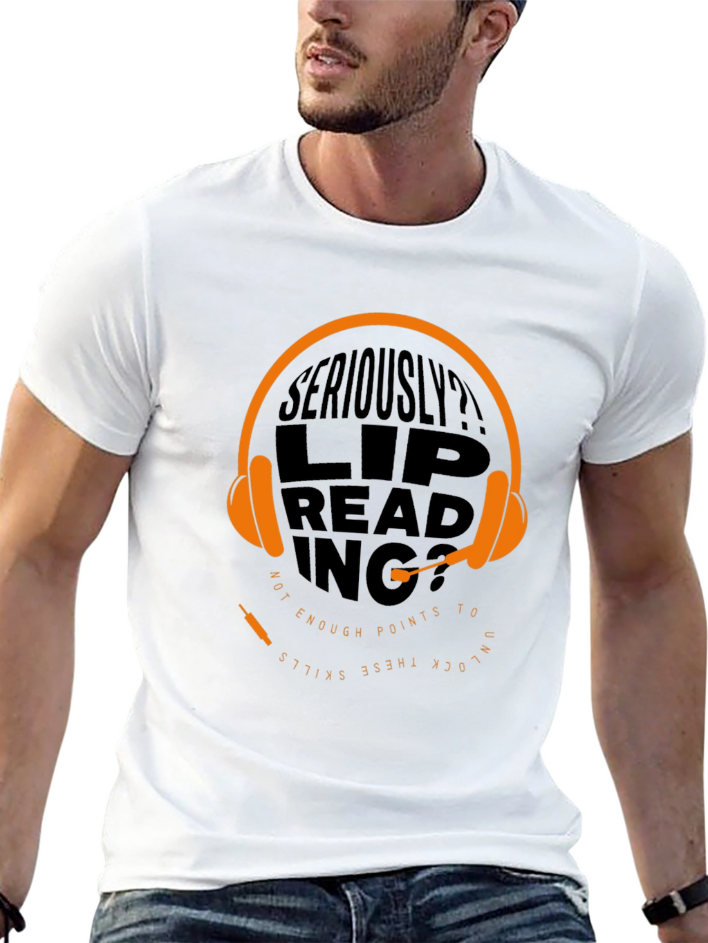 Seriously? Lip Reading Skills Graphic T-Shirt