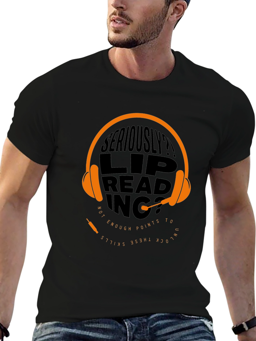 Seriously? Lip Reading Skills Graphic T-Shirt