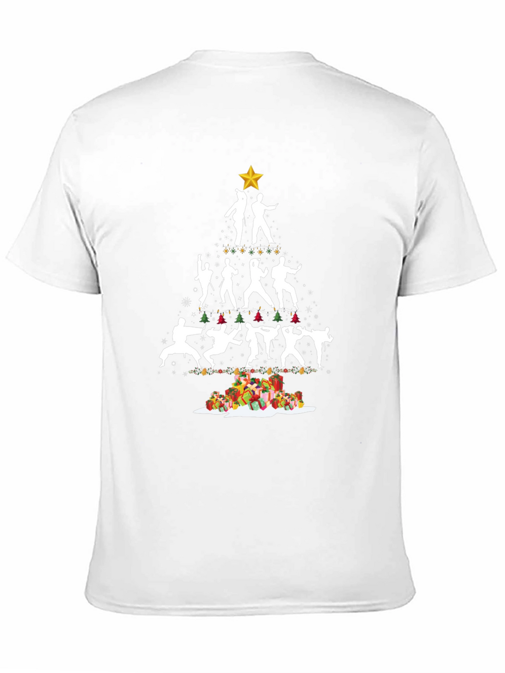 Karate Christmas Tree T-Shirt